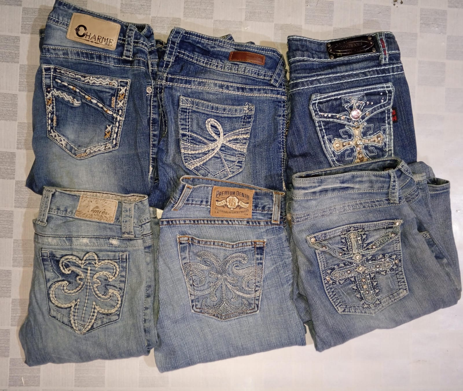 WALLFLOWER AND OTHER BRAND JEANS (MR861)