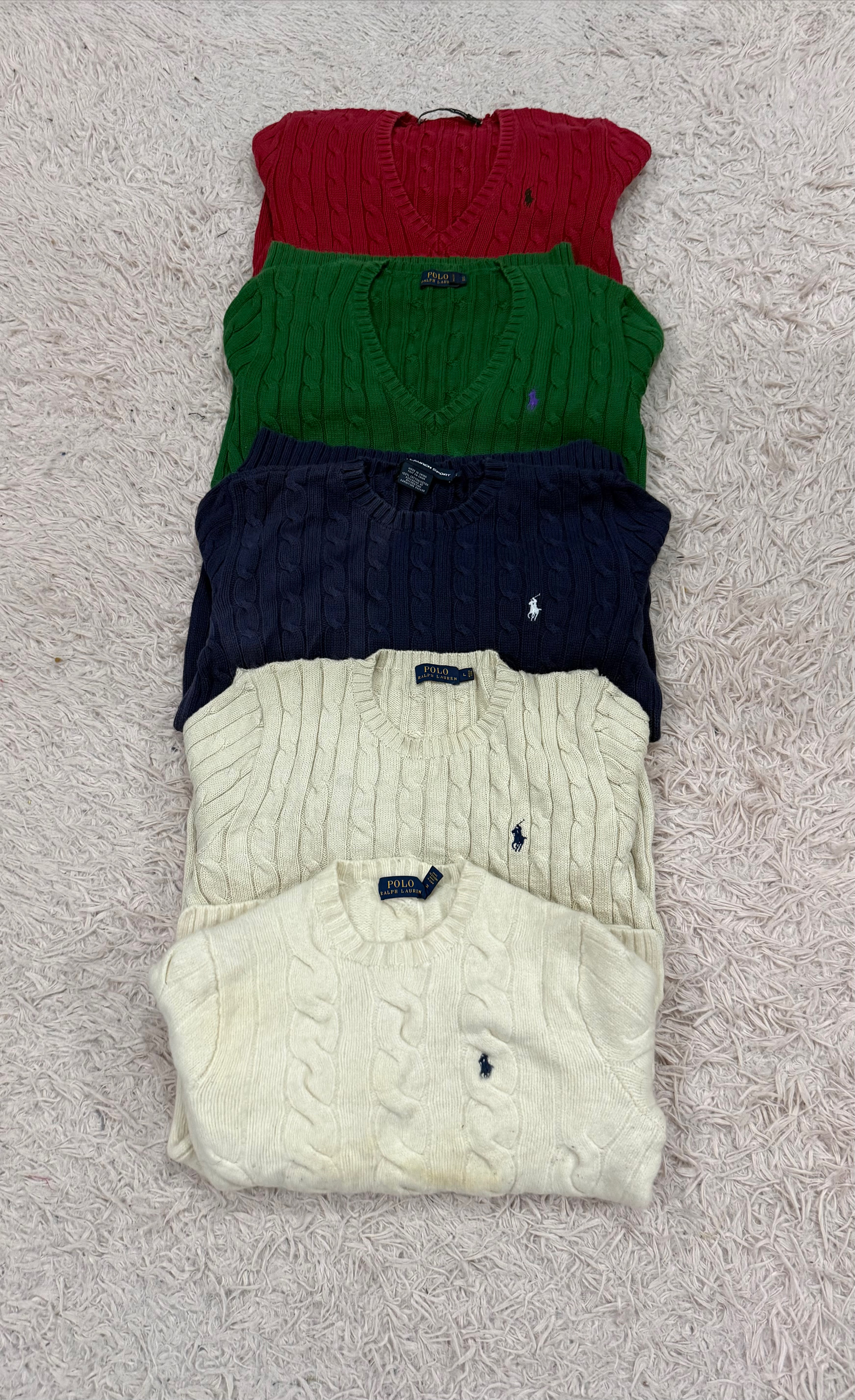 Polo Ralph  Lauren Cable Knit Sweaters