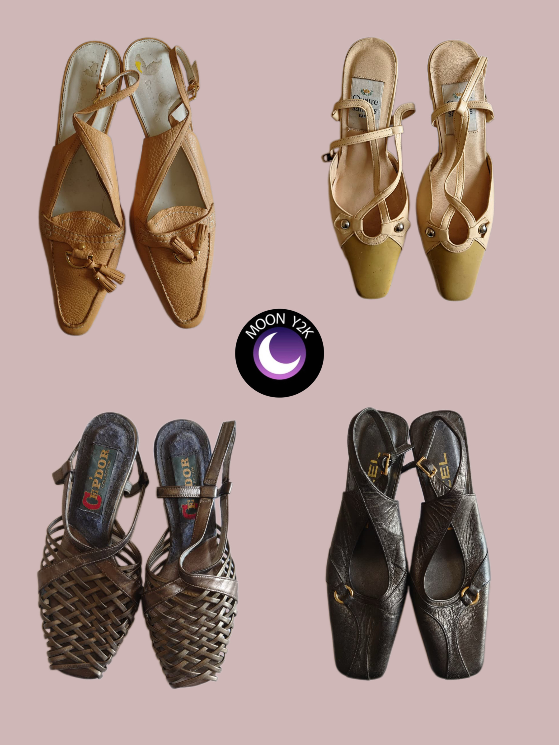 Y2K court shoes mix (M-700)