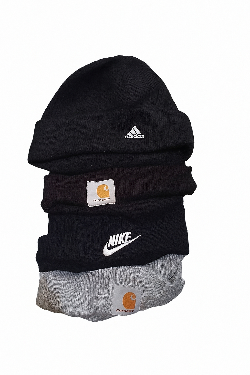 Carhartt the north face adidas Nike beanie