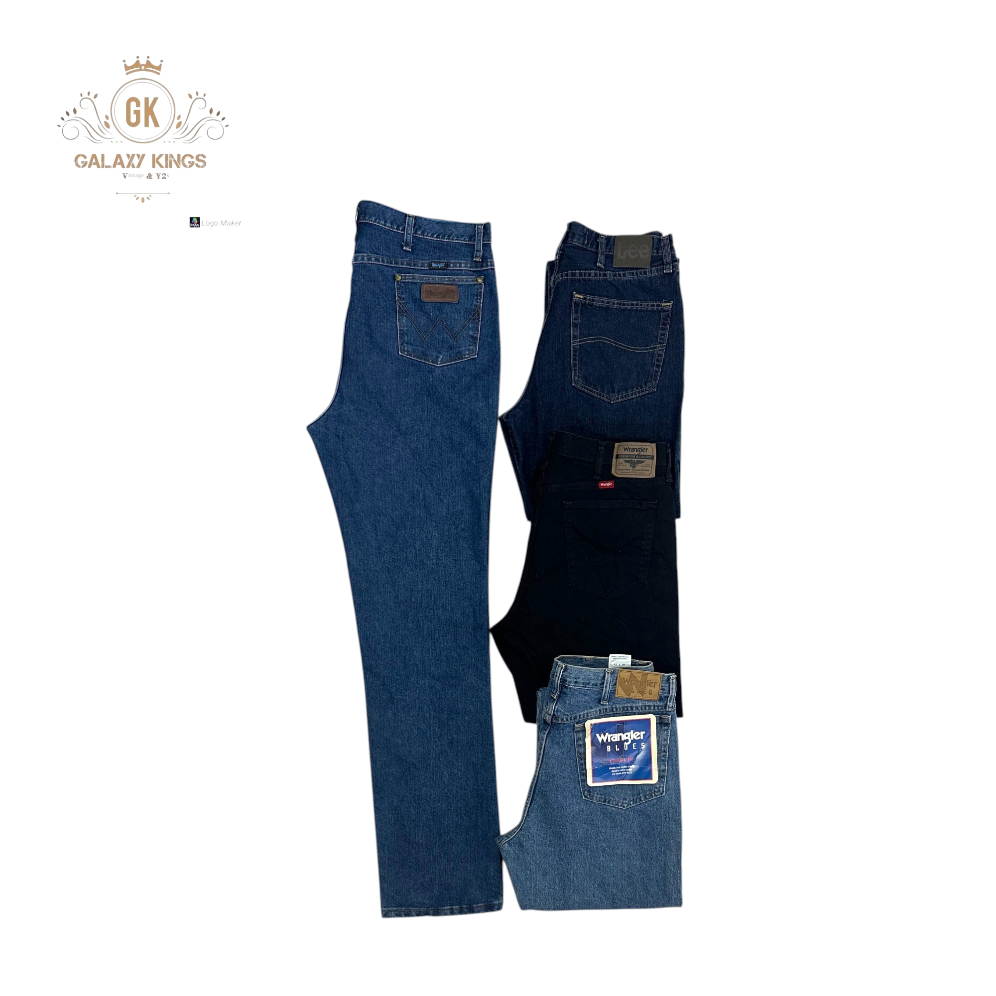 Lee Wrangler Mixed Jeans