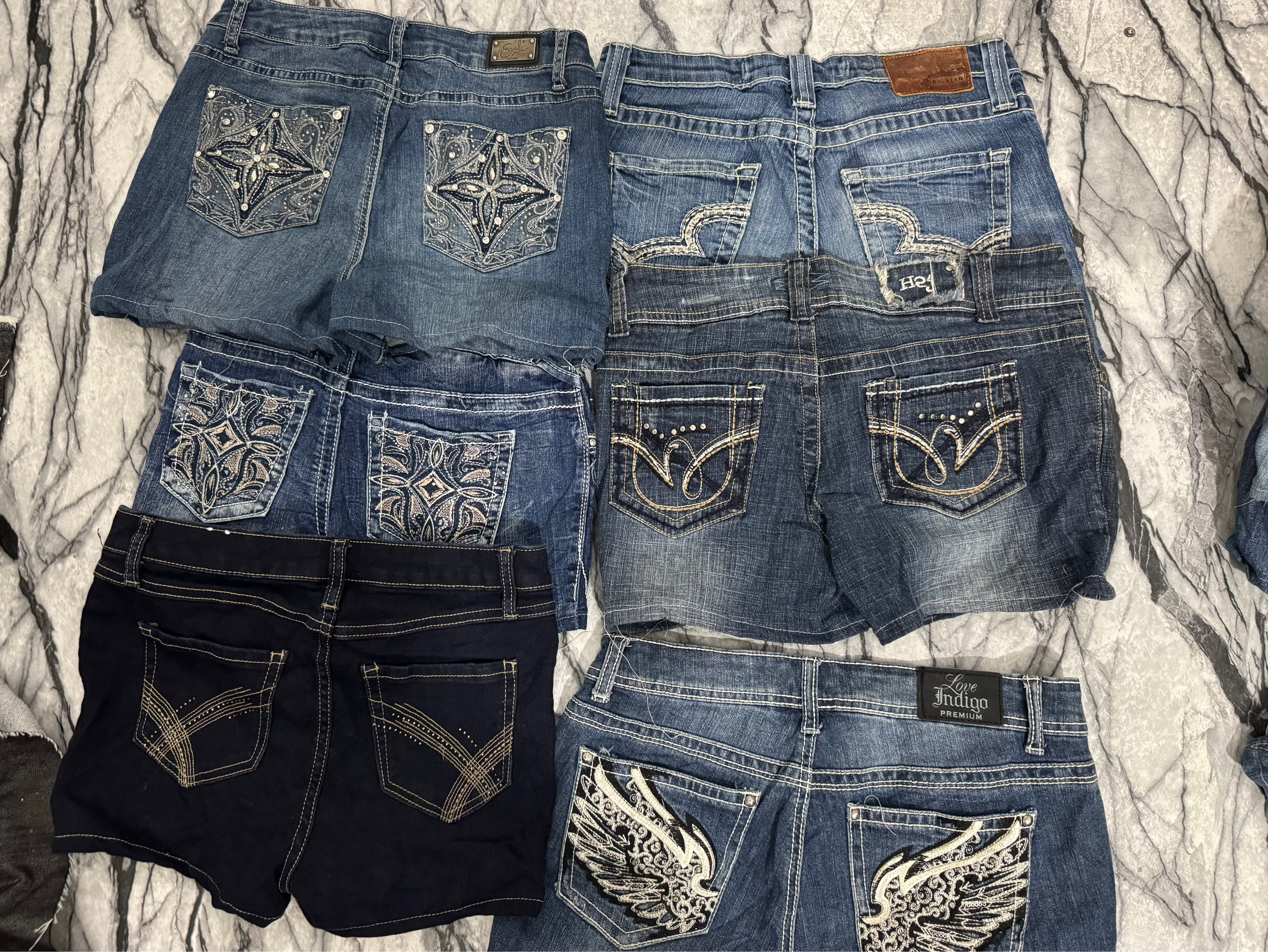Shorts mini sexy Y2K