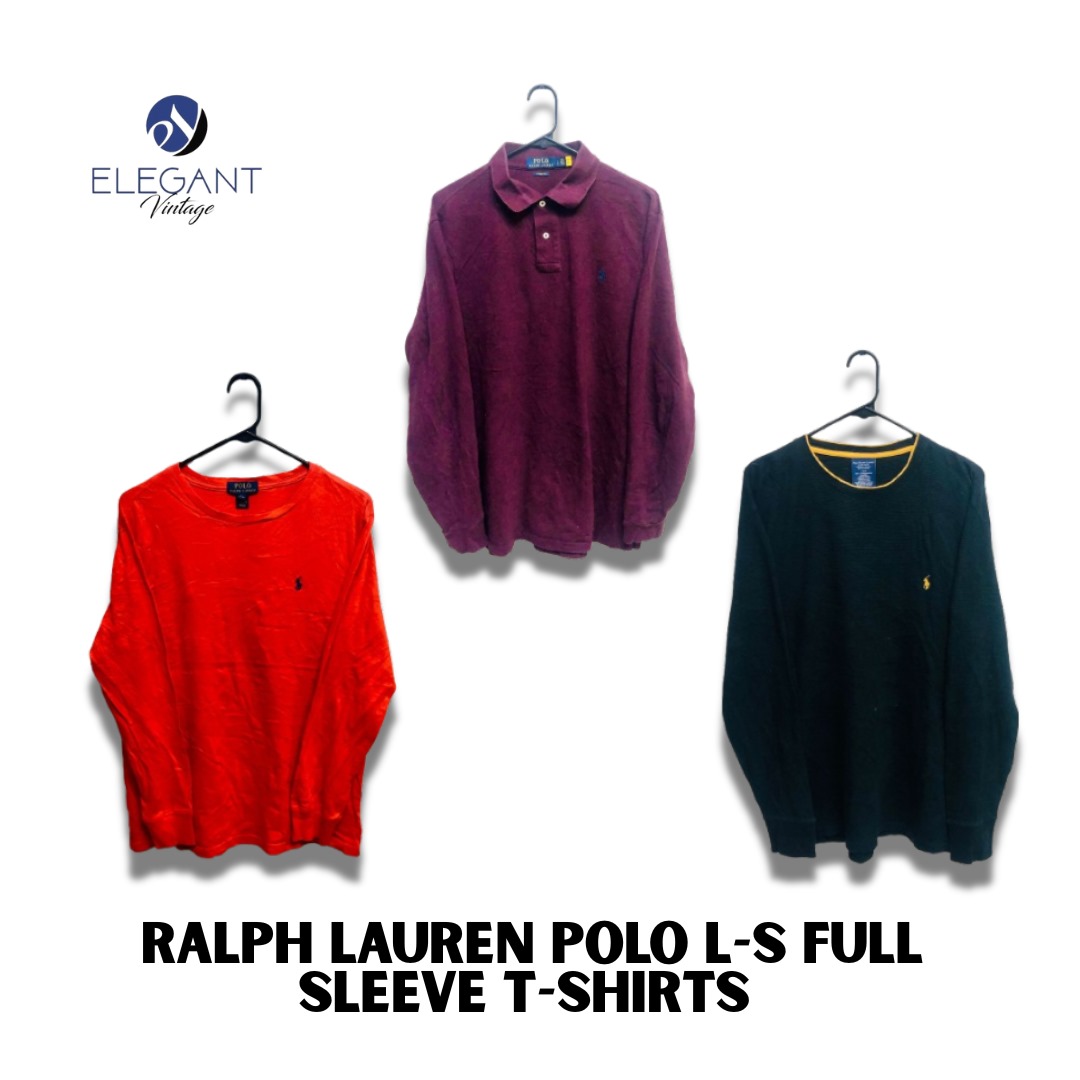 Ralph Lauren Polo L-S Langarm-T-Shirts - EVM157