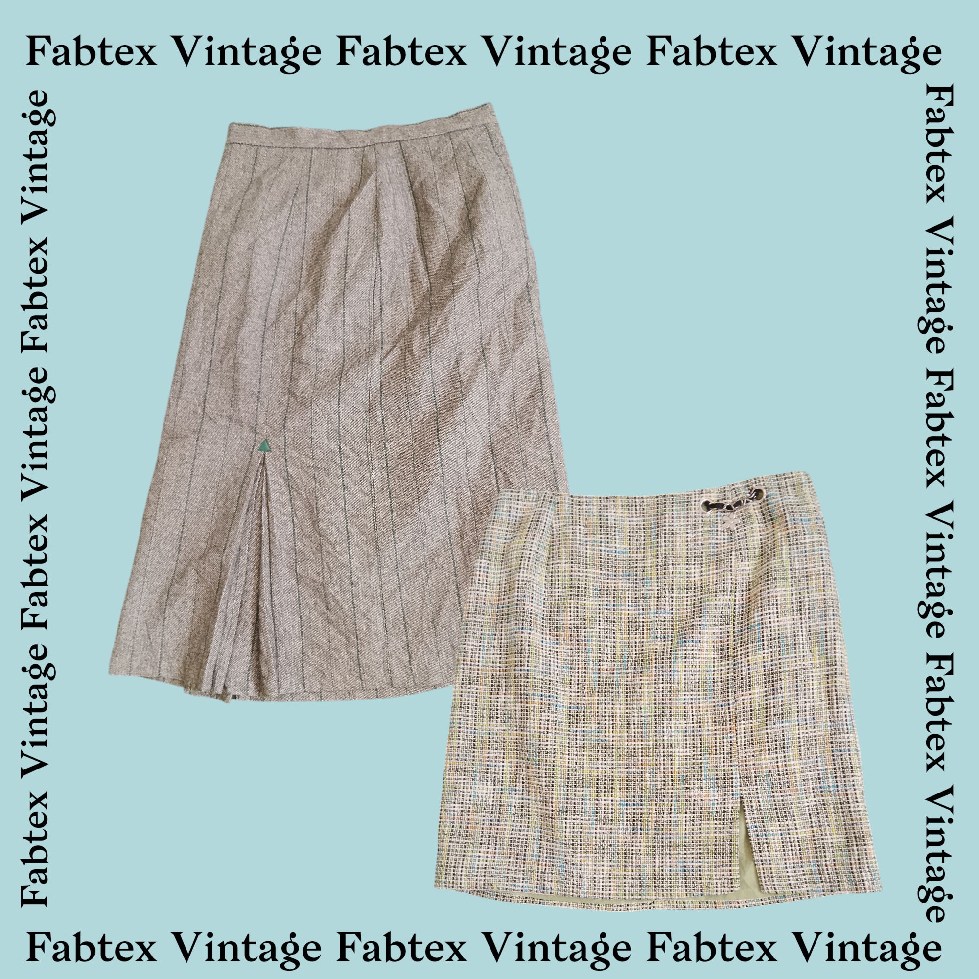 (FV-131) Tartan Checked Skirt