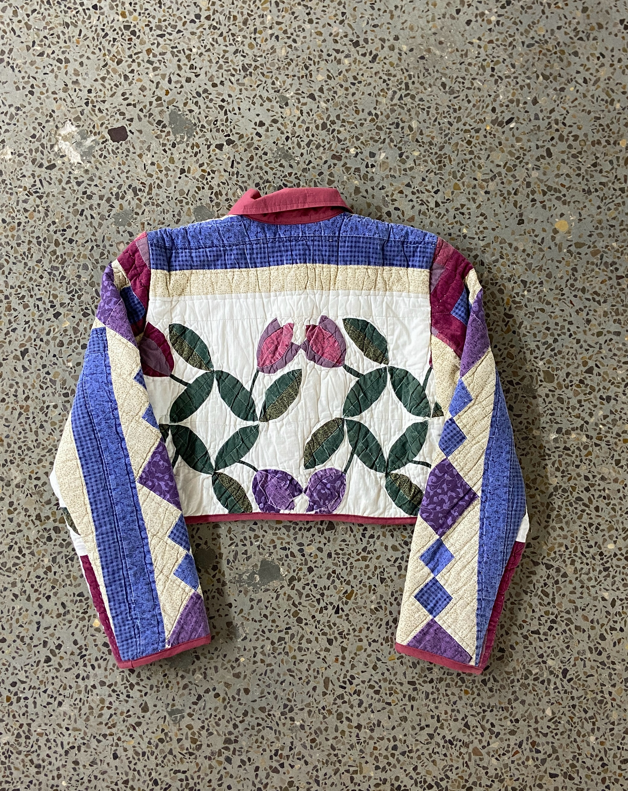 Upcycled Quilted Top