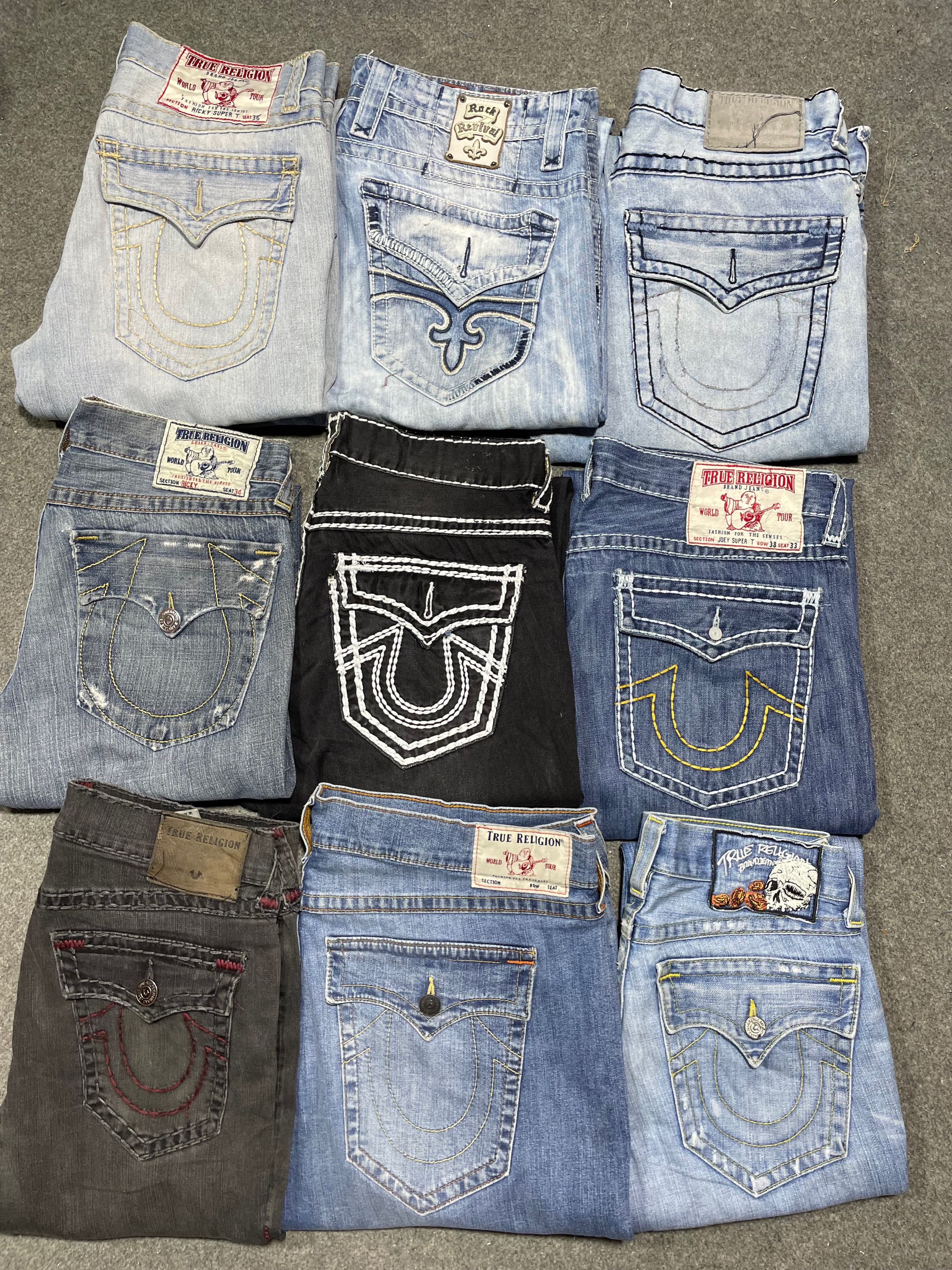 True Religion And Rock Revival jeans