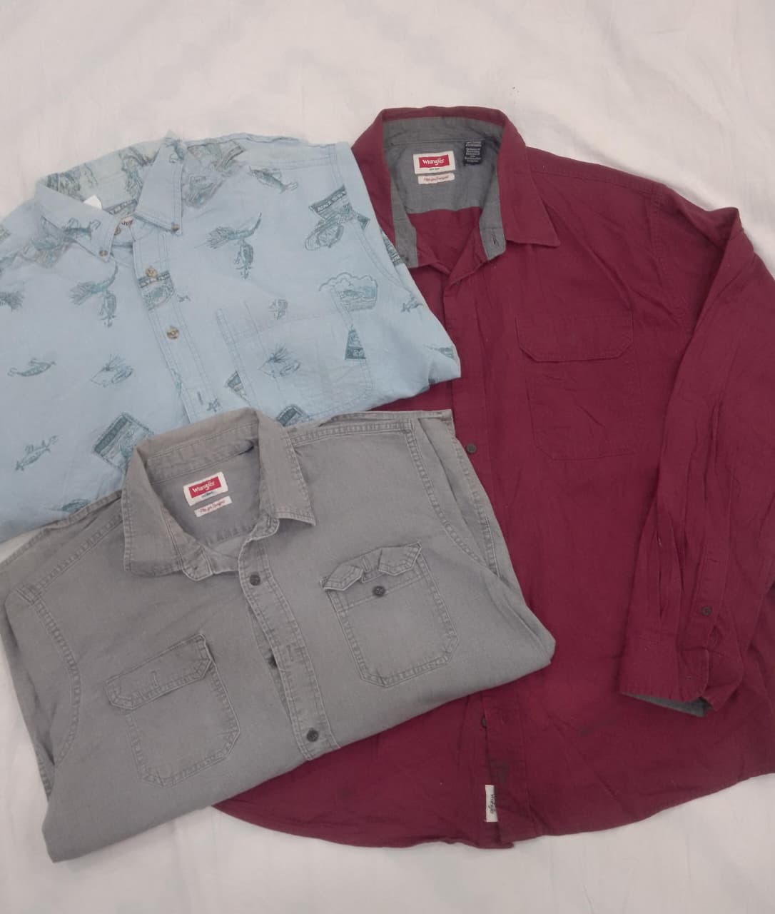 ZV0109 vintage Wrangler men shirt