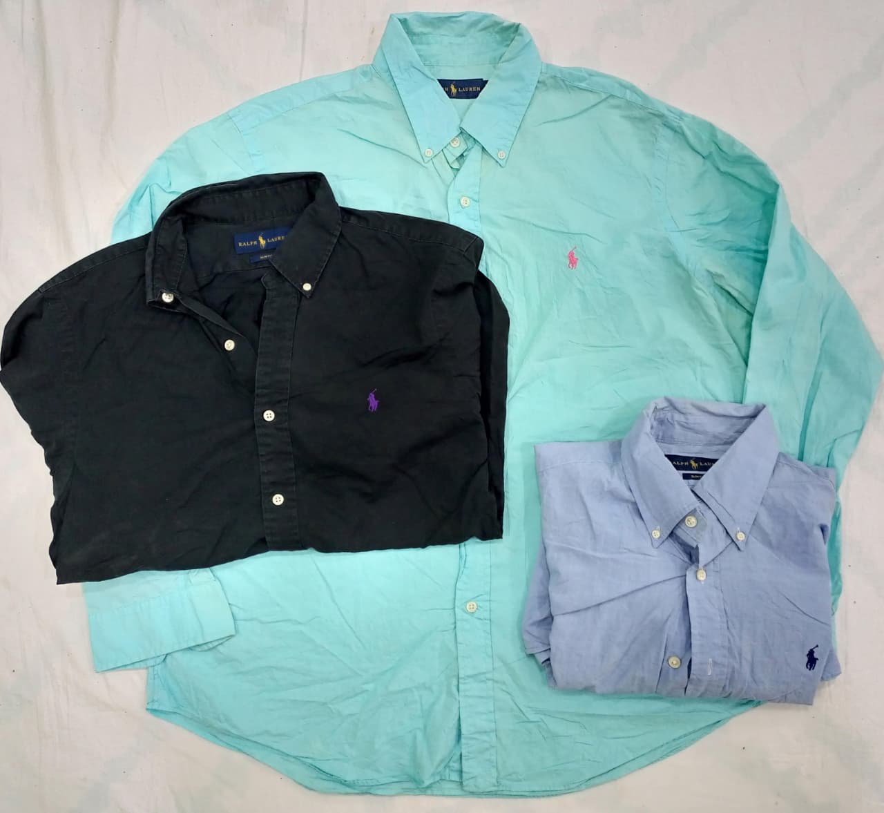 「CRZ0117 Ralph Lauren Poloスタイルシャツ – ヴィンテージバンドル」