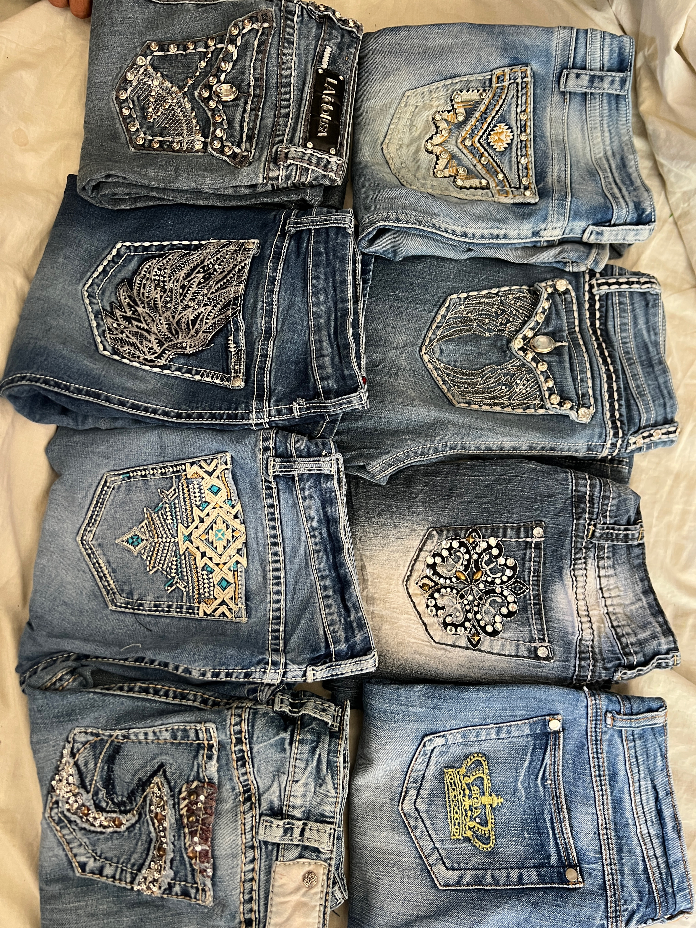 レディースフレアジーンズ