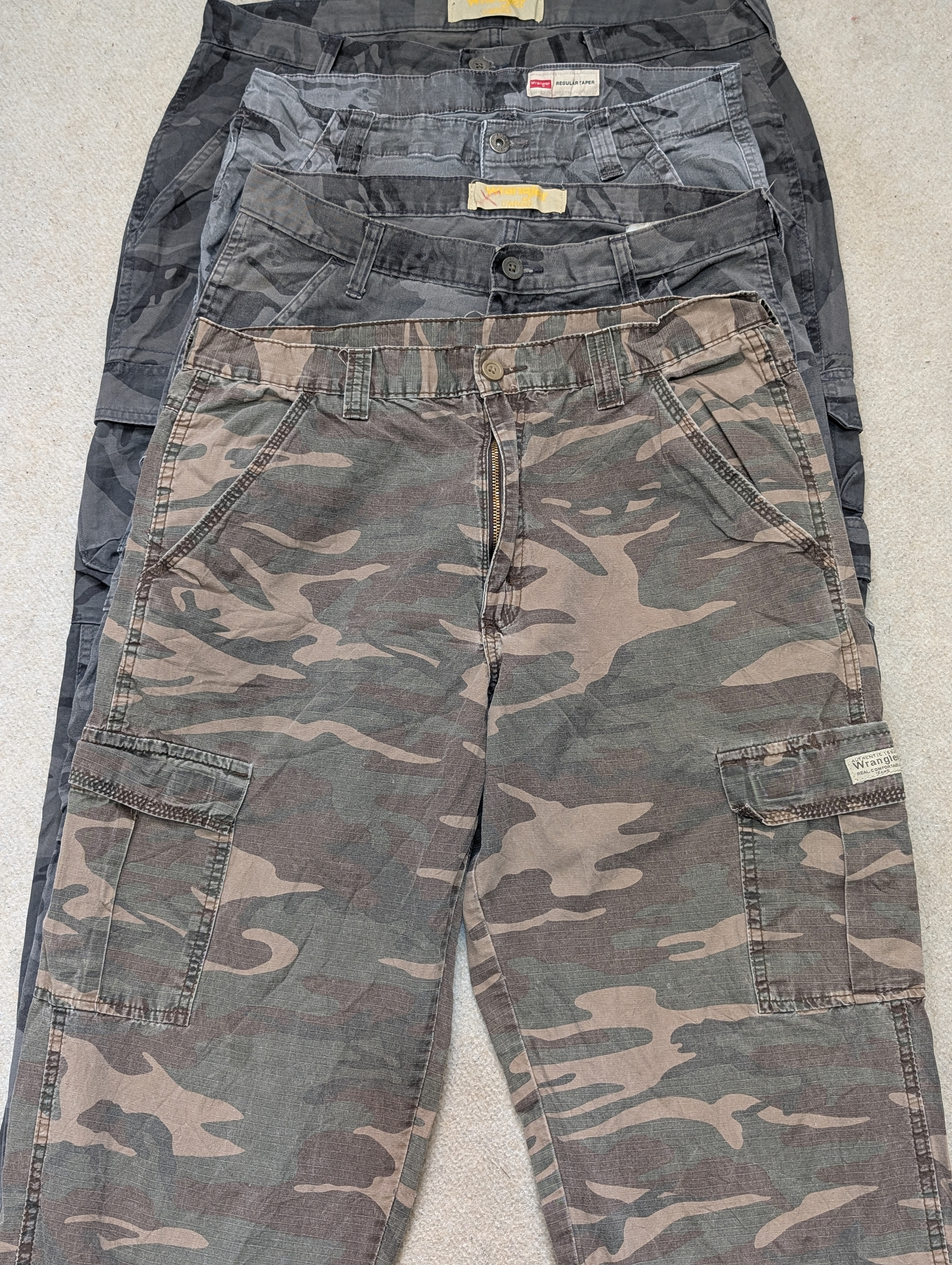 Wrangler Camo Cargo Pants