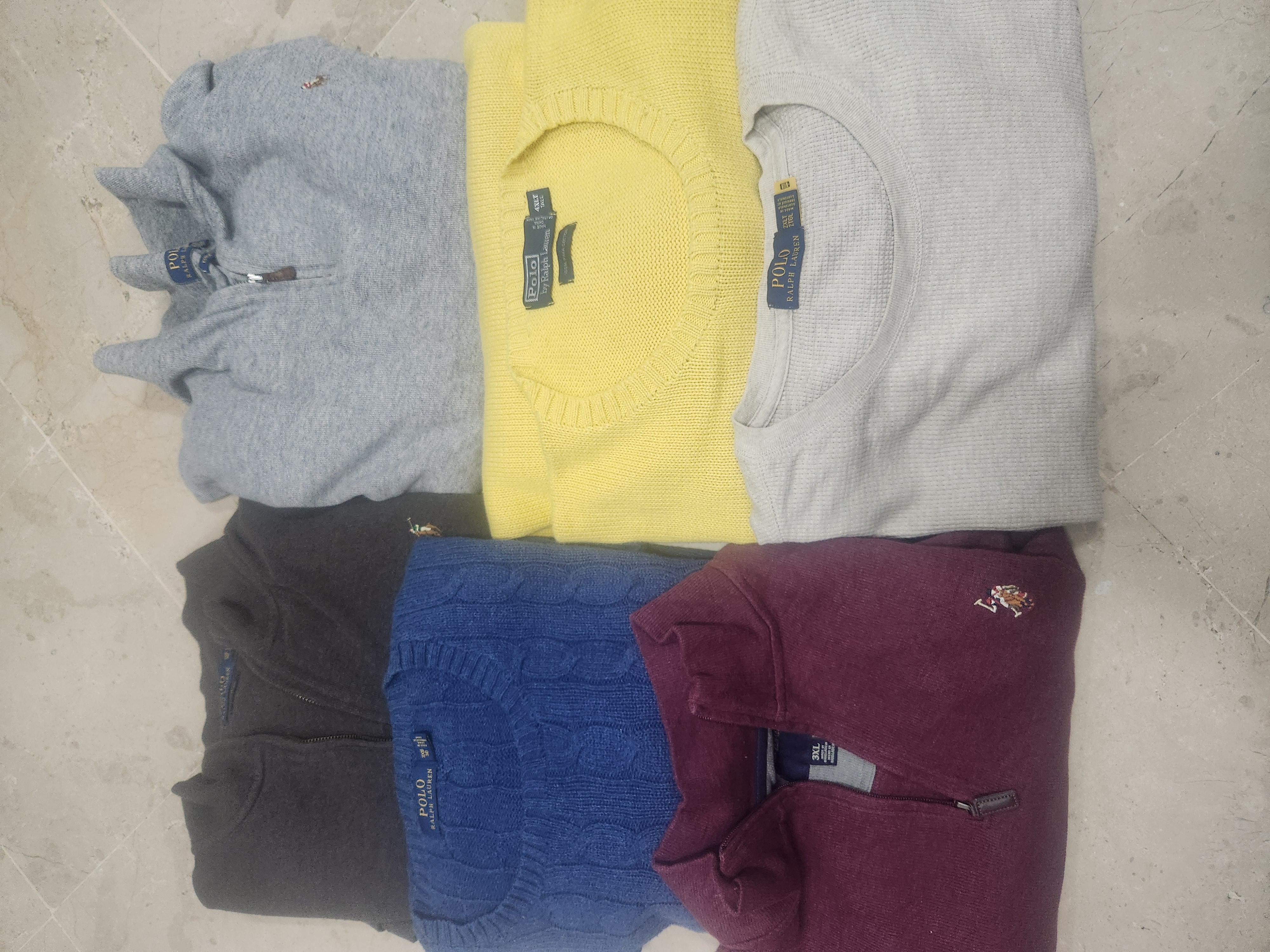 Ralph lauren over sizes