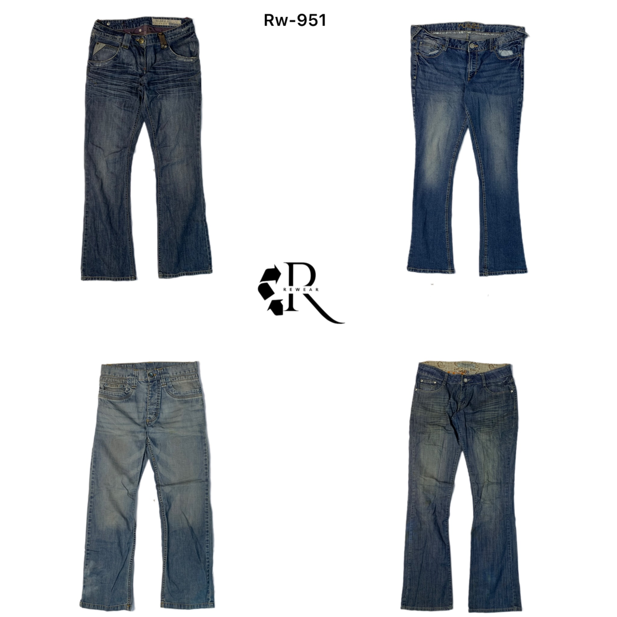 Y2K Britney Era Denim Jeans (RW-951)