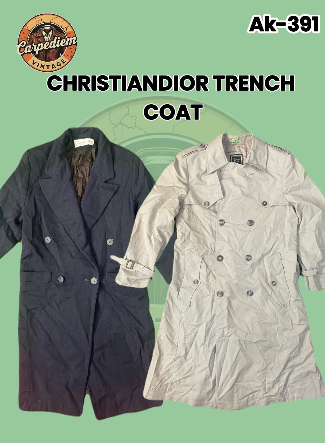 Christian Dior Trench Coat Ak-14