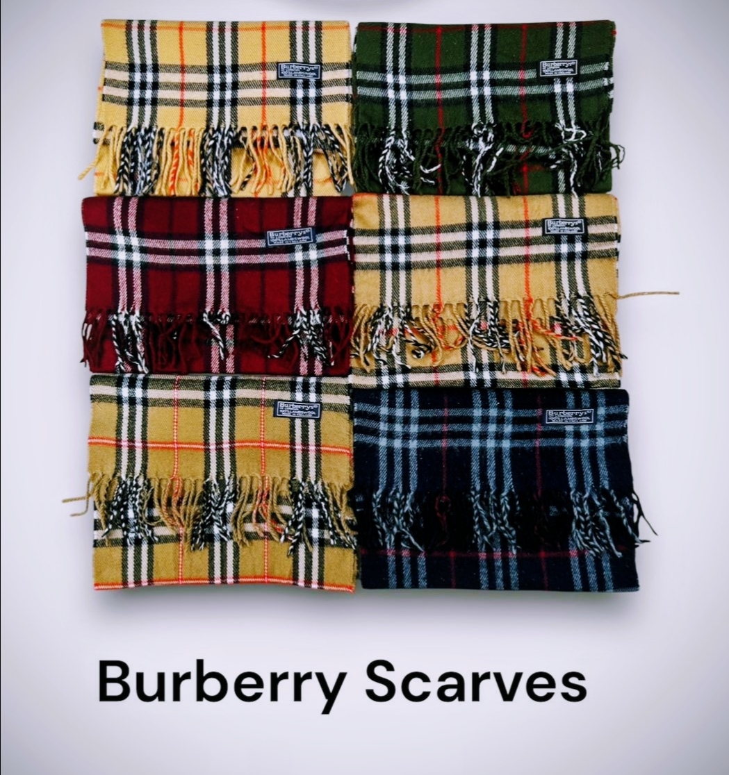 AMV 127 Retro Burberry Scarves