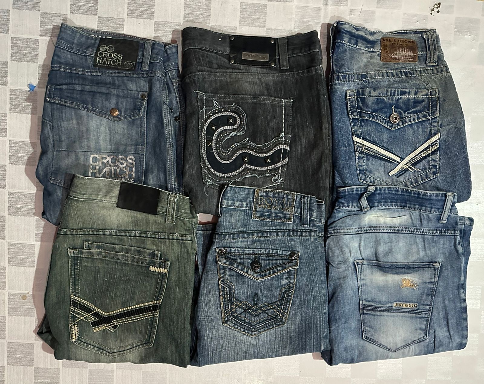 U.S. POLO ASSN . AND OTHER MIX BRANDS JEANS (ID 1412)