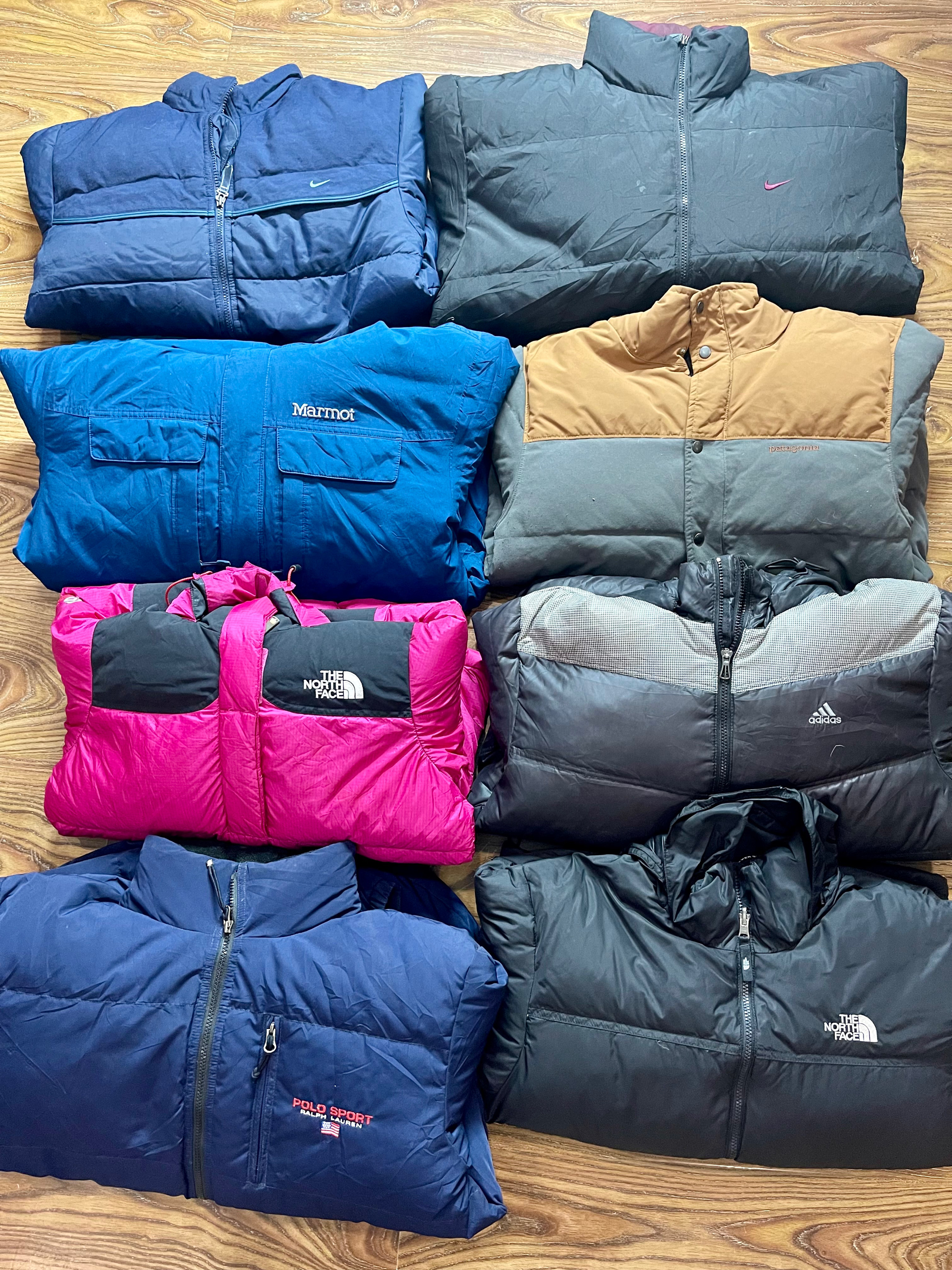 Jaquetas de Marcas Misturadas