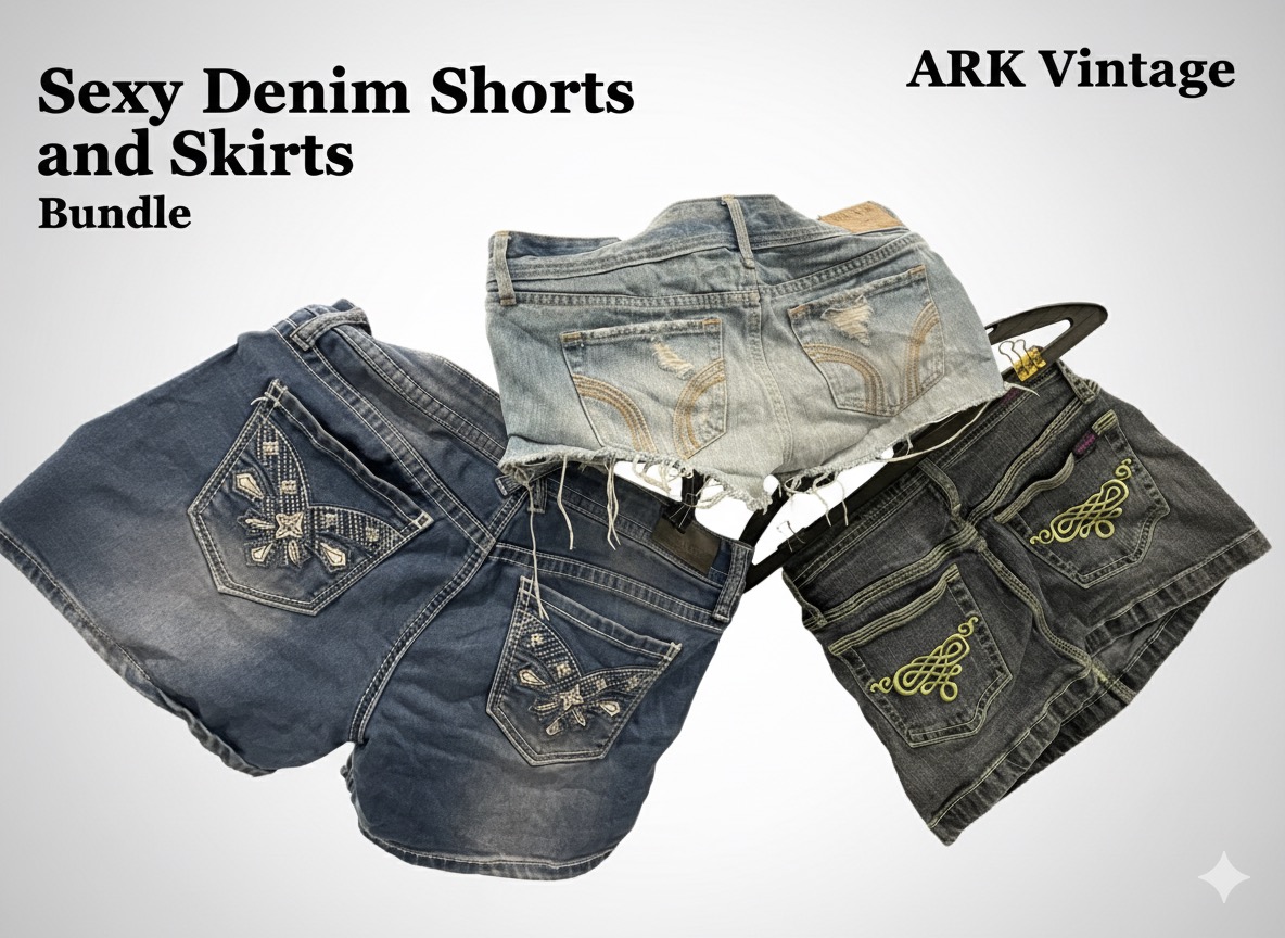 Sexy Shorts Bundle | Y2K, Denim, Micro & Statement Styles