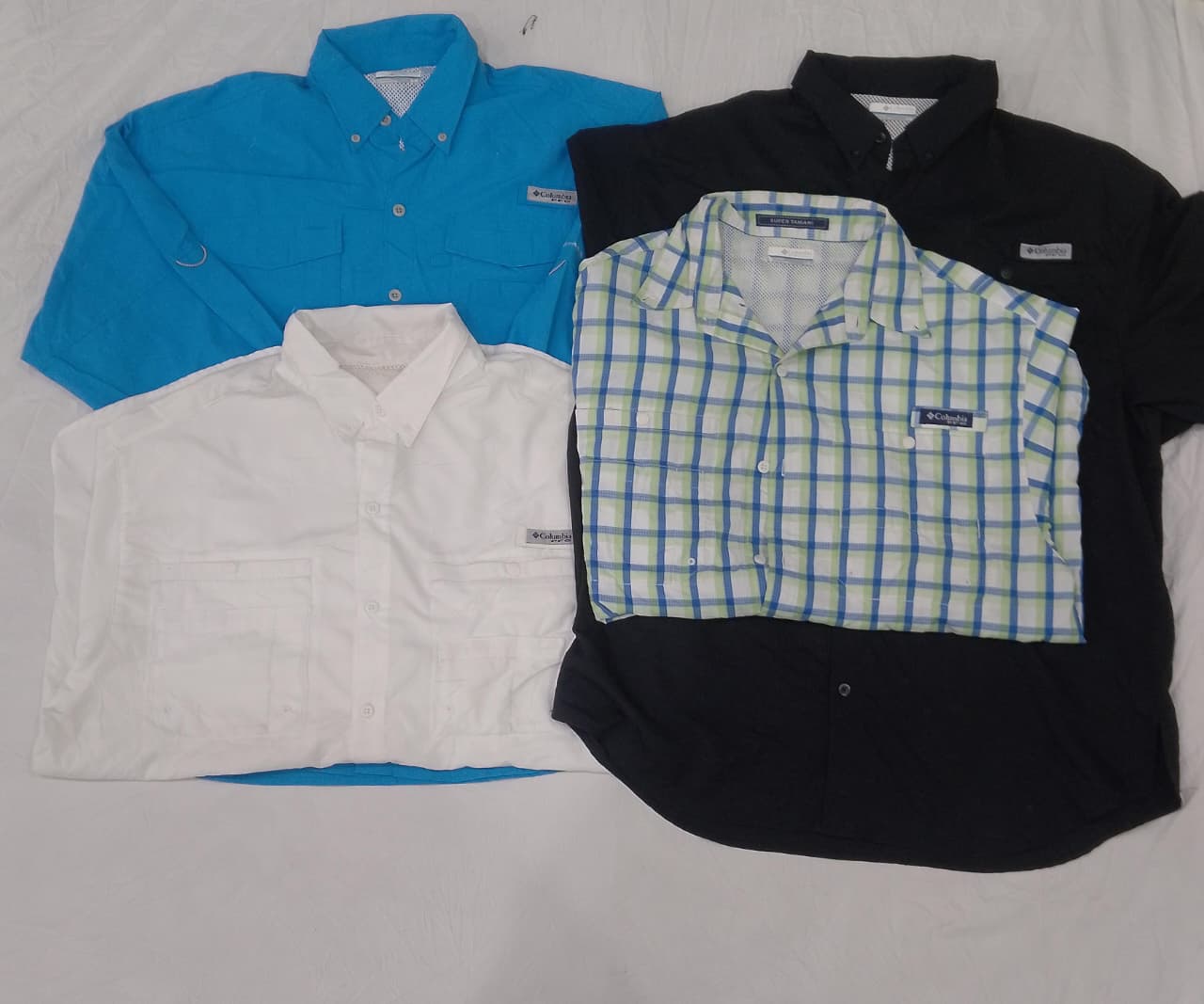 CRZ0140 ヴィンテージ コロンビア フィッシングシャツ バンドル