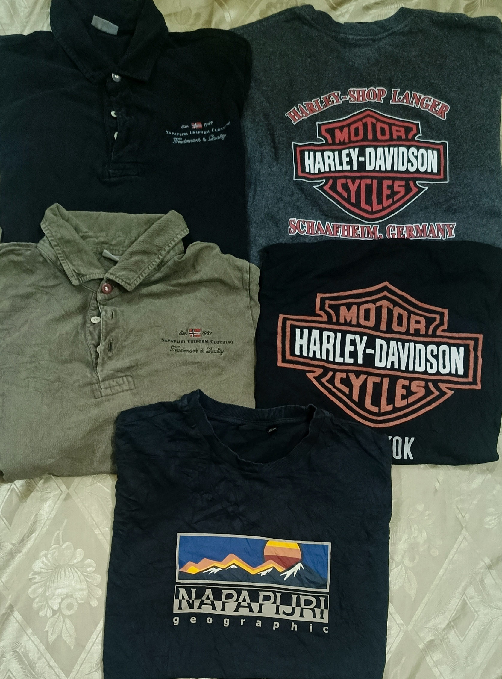 Harley Davidson , Napapijri Shirts