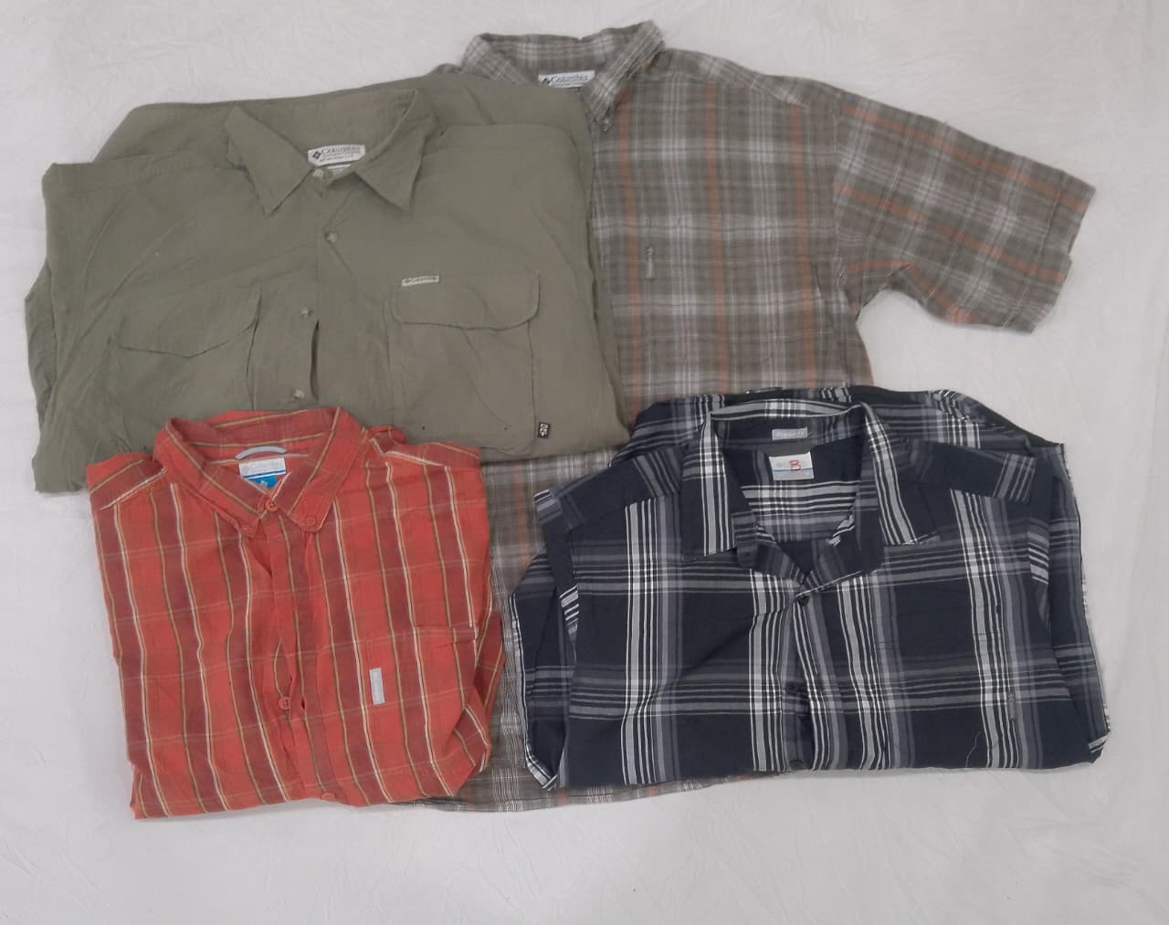 CRZ0144 Vintage Columbia Men’s Shirt Bundle