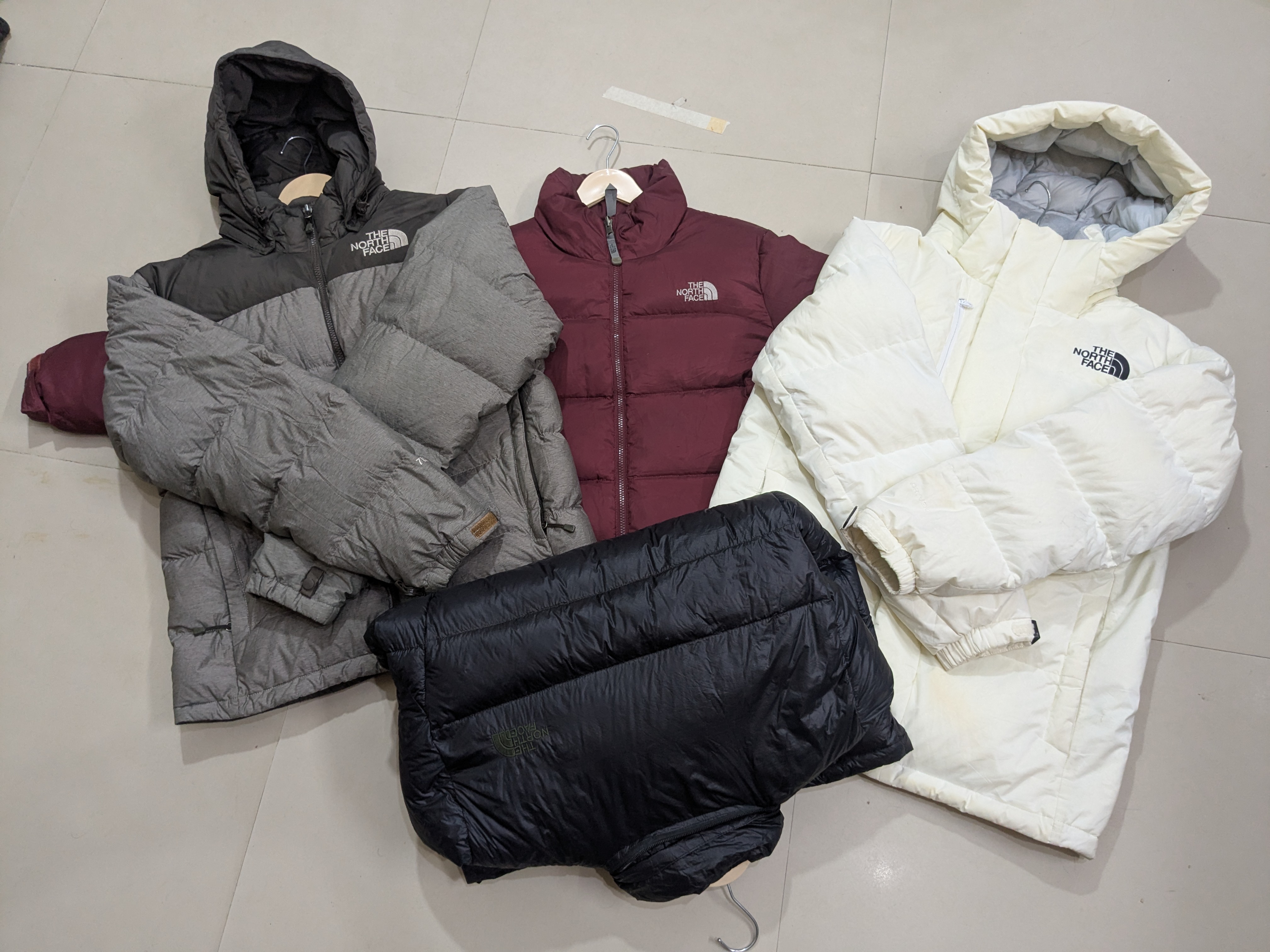 Les vestes matelassées The North Face