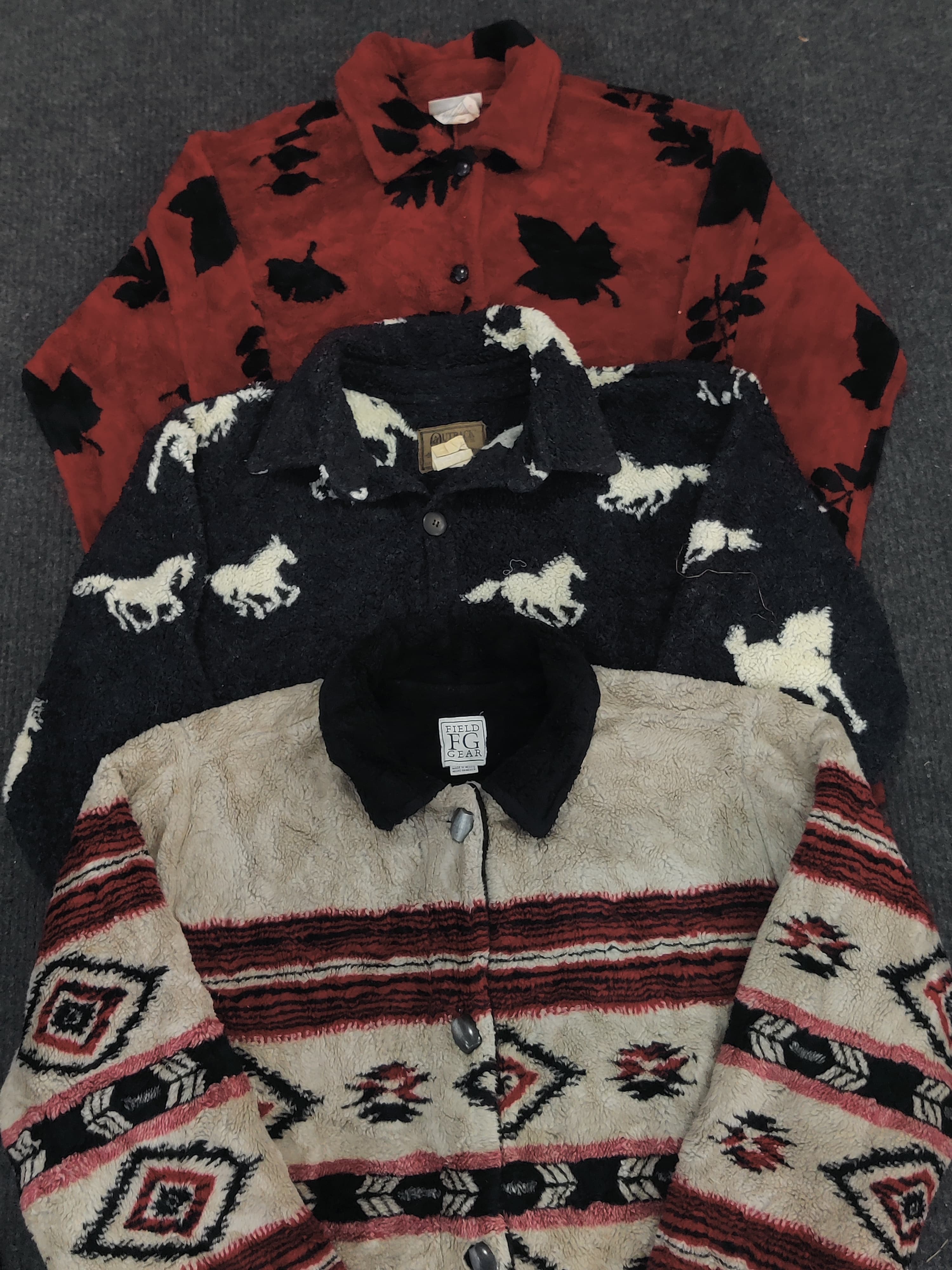 Crazy fleece Jackets