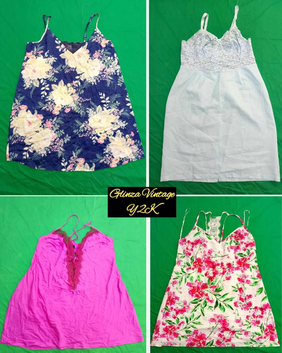 Y2k medi dress slip tops Ars#15