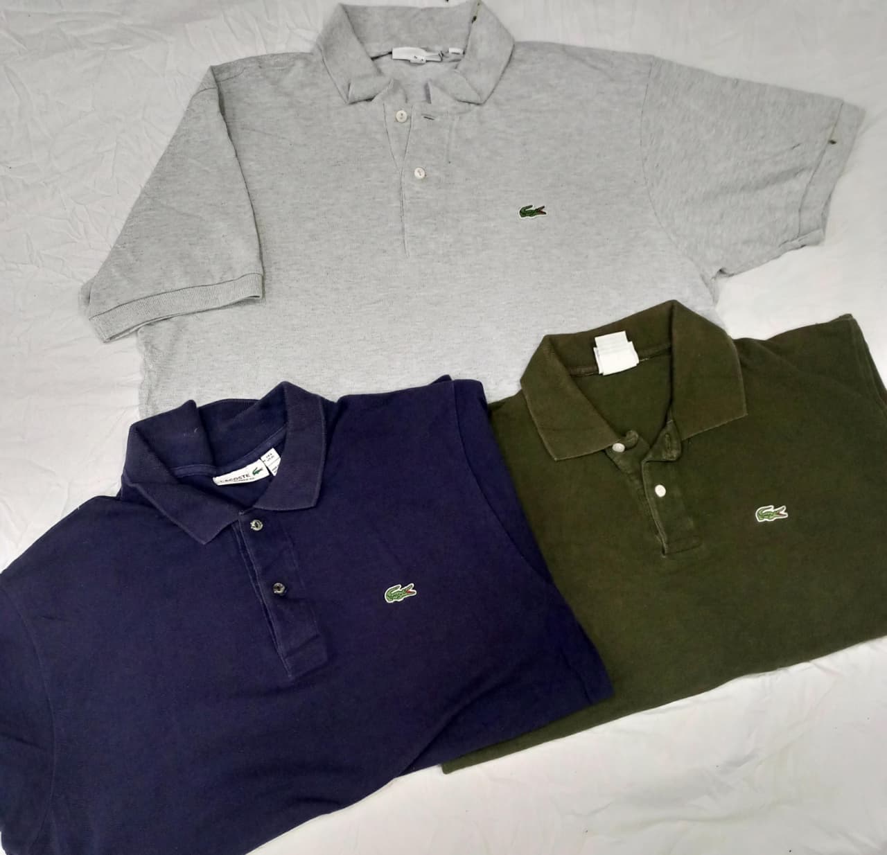 ZV0149 Lacoste collar t shirt