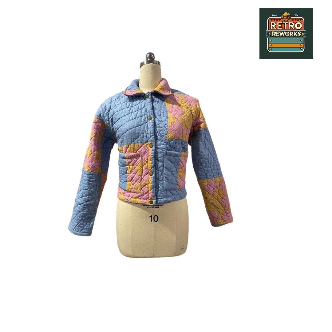 SS25 Upcycled  Quilted Jacket