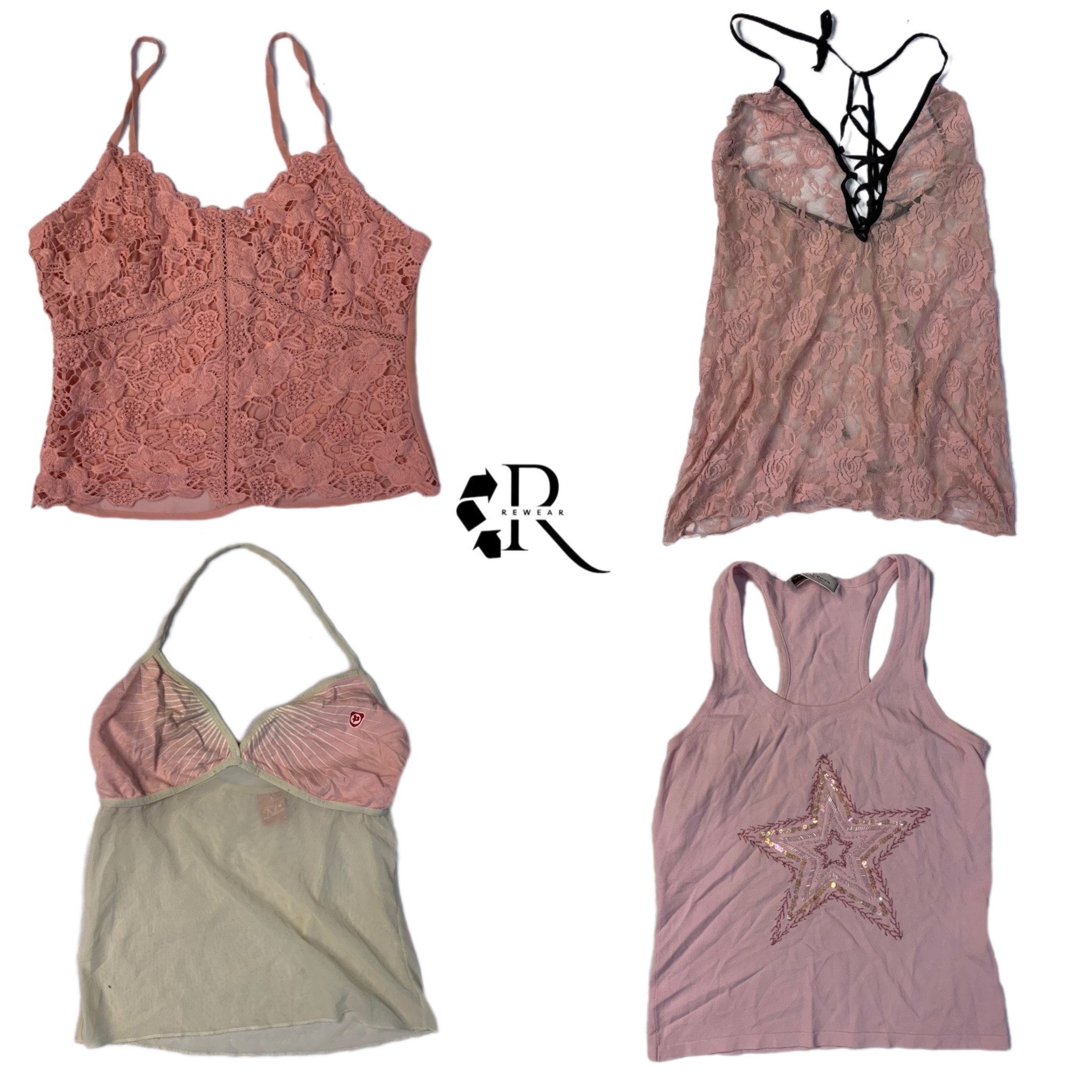 Y2K pink era mix tops (RW-982)