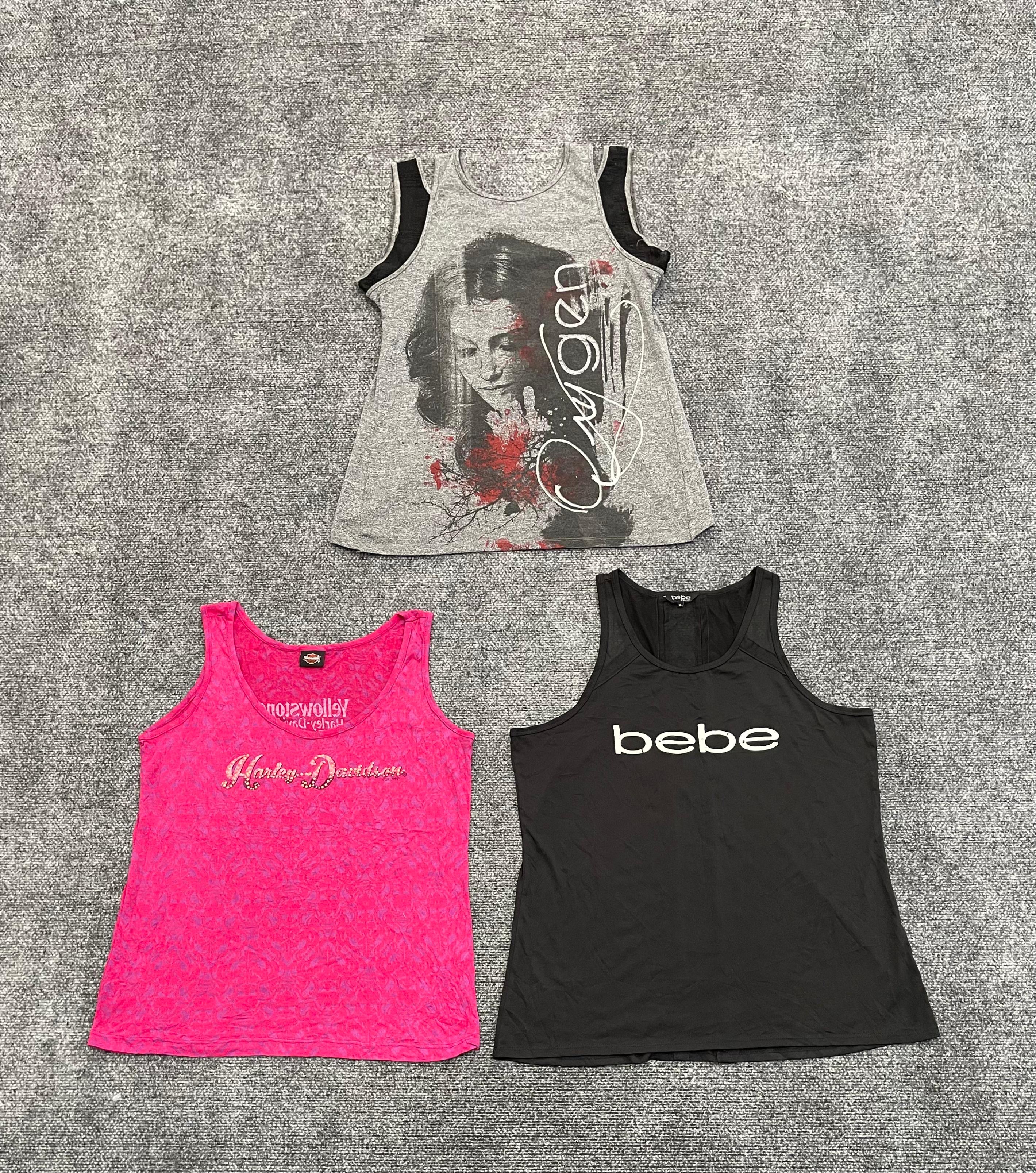 Y2K Branded Tank Tops & Camis Bundle