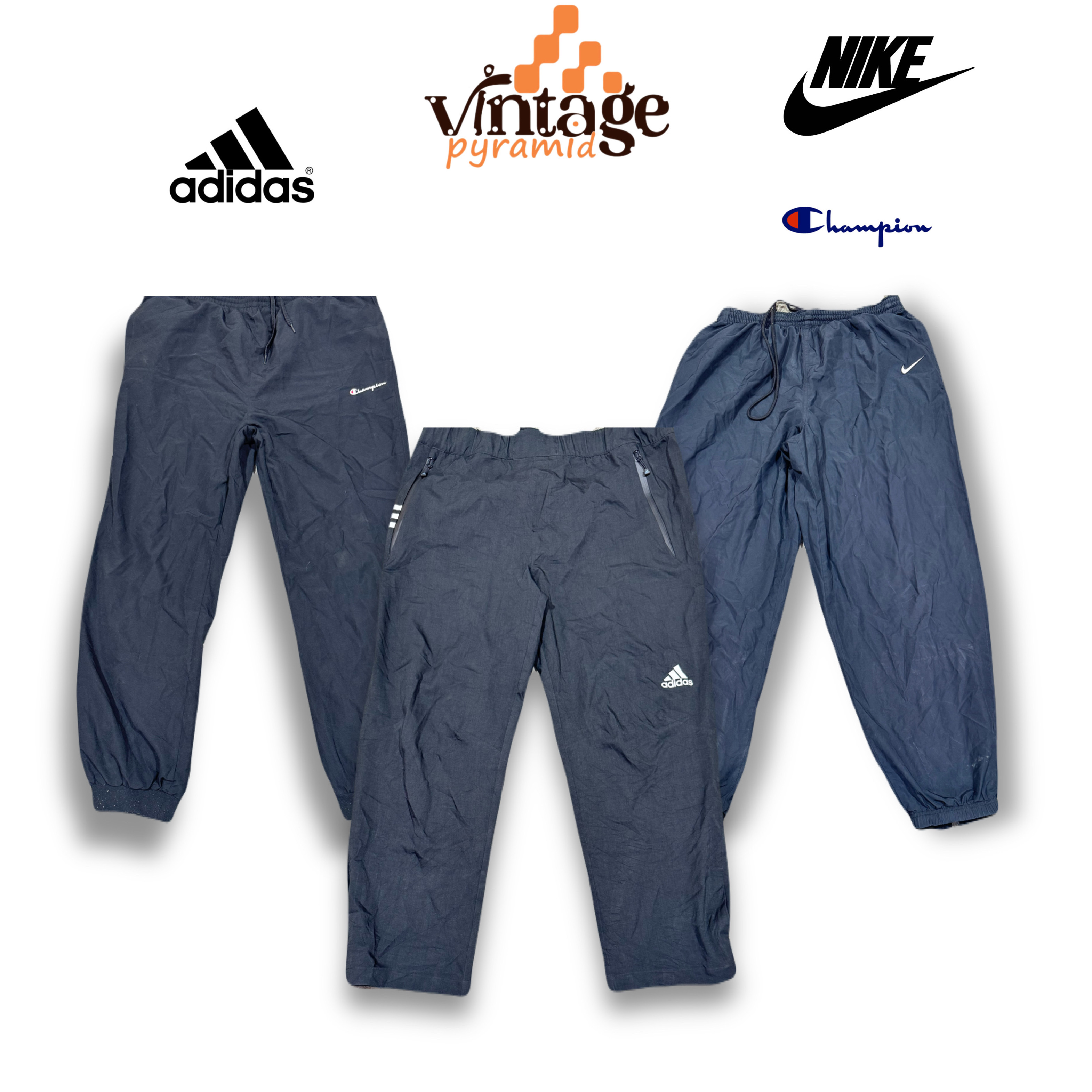 「VPX191 ヴィンテージ ナイキ および ミックス ブランド トラックパンツ」