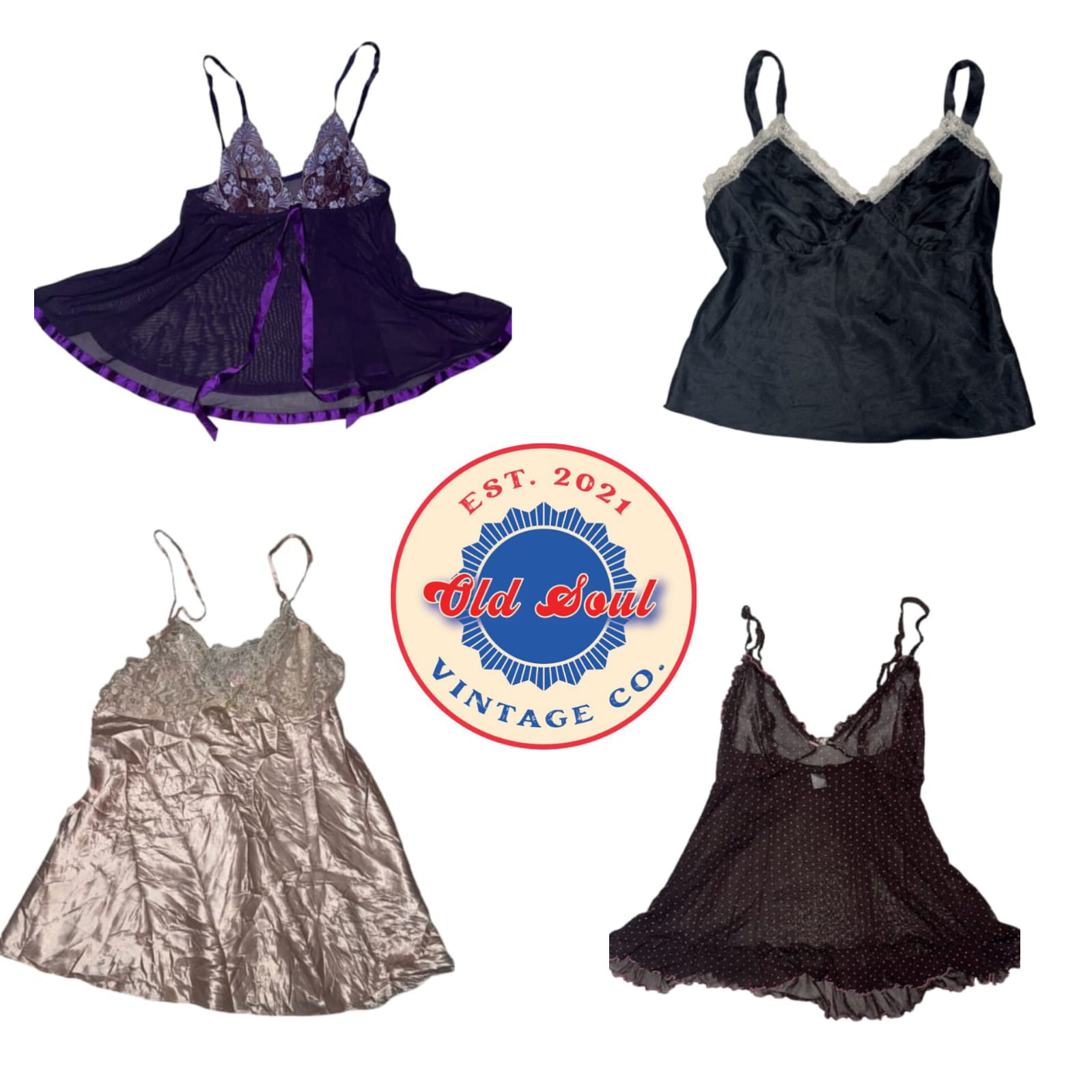 Y2K Cami Tops Nighty