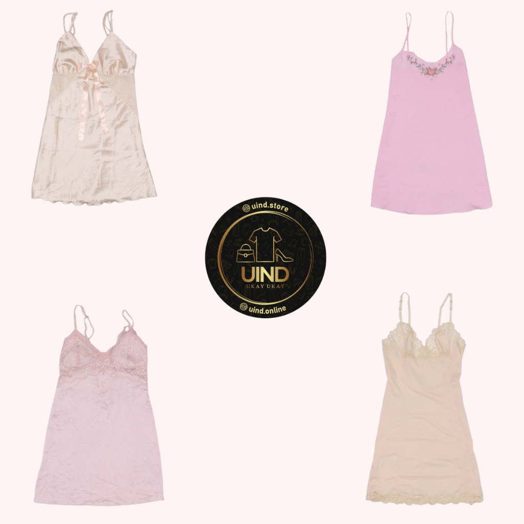 Y2K Soft Girl Core Slip Dresses