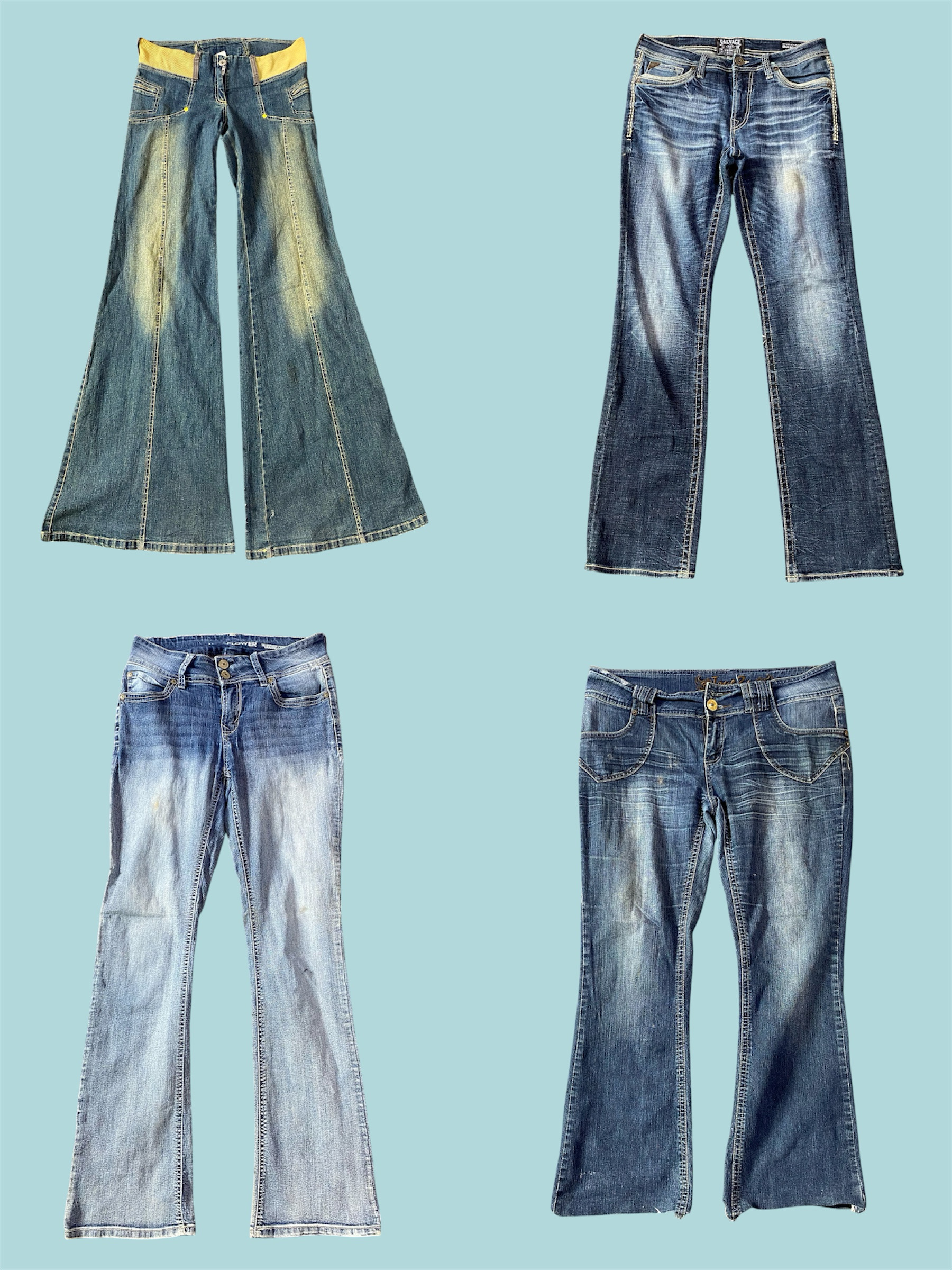 Early 2000s Low Rise Bootcut Jeans (TS-1144)