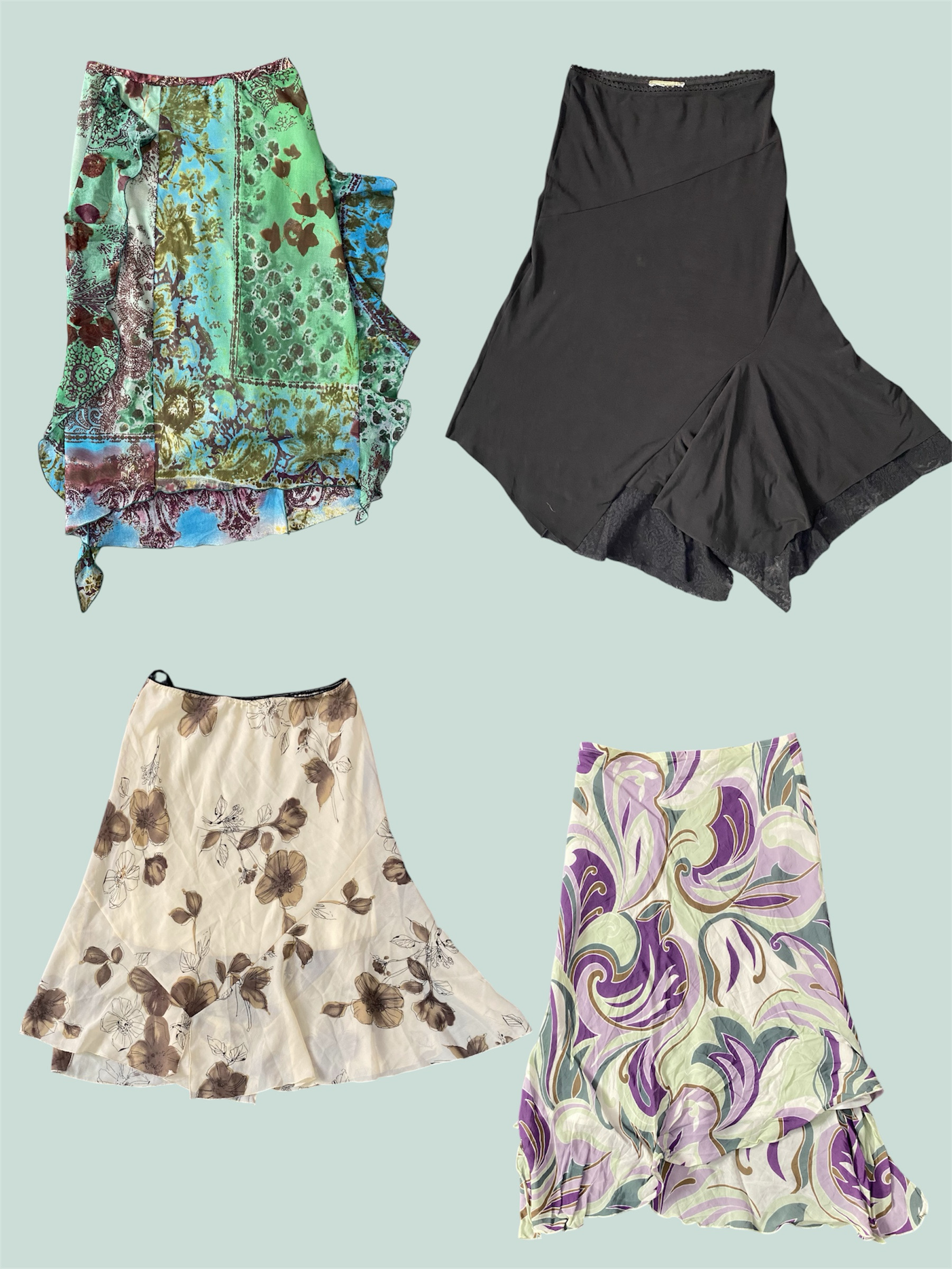 Y2K Aesthetic Skirt Bundle (TS-1146)