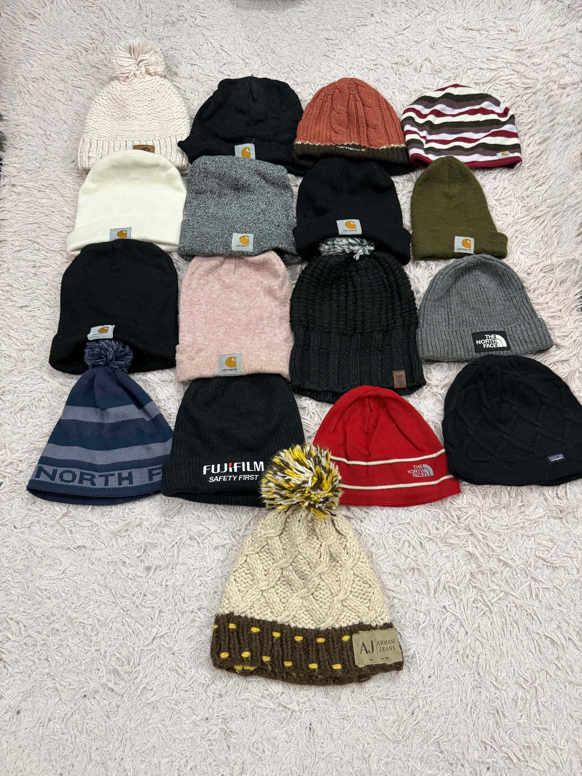 The North Face & Carhartt Beanies
