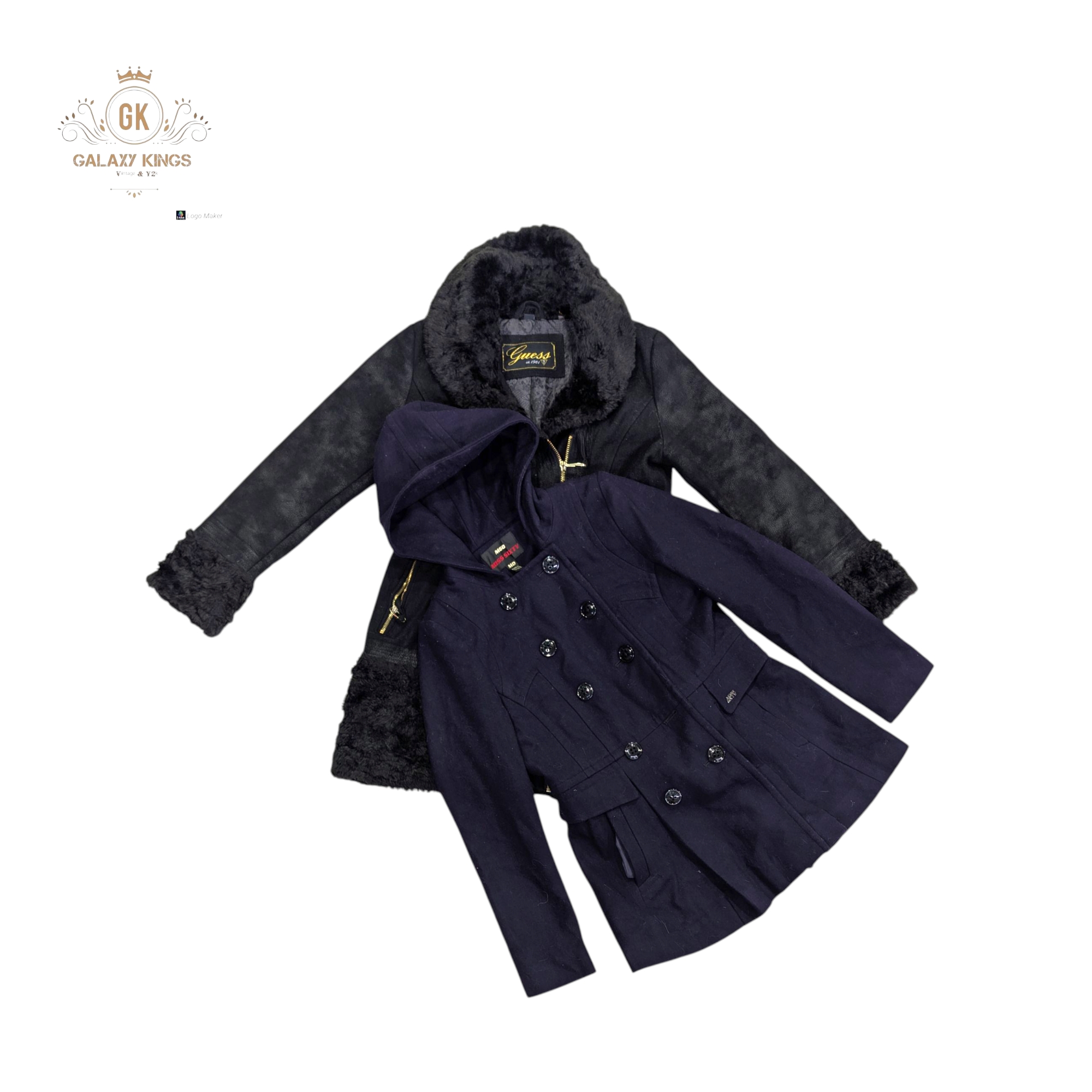 Guess, MK, Miss Sixty Wool Trench Coat