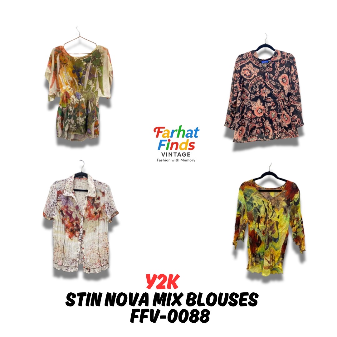 Y2K STIN NOVA MIX BLOUSES - FFV 0088