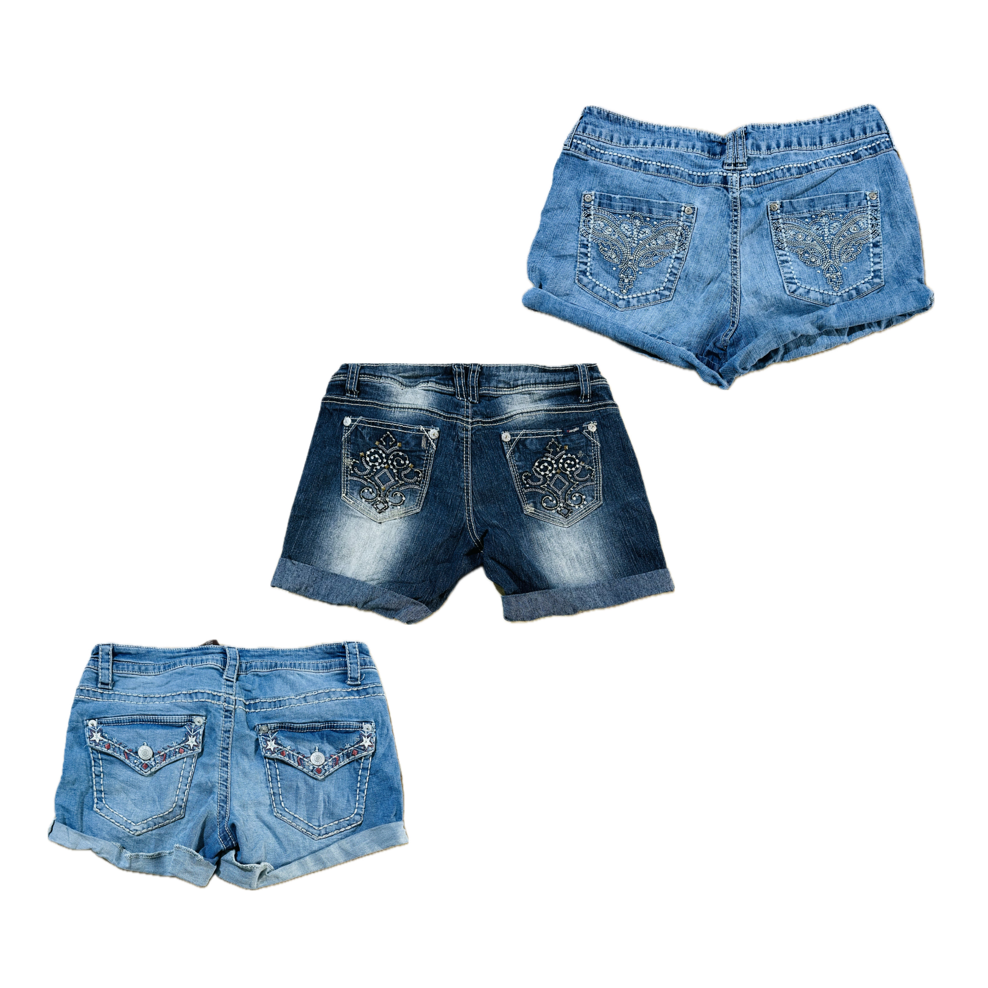 Denim Mini Shorts