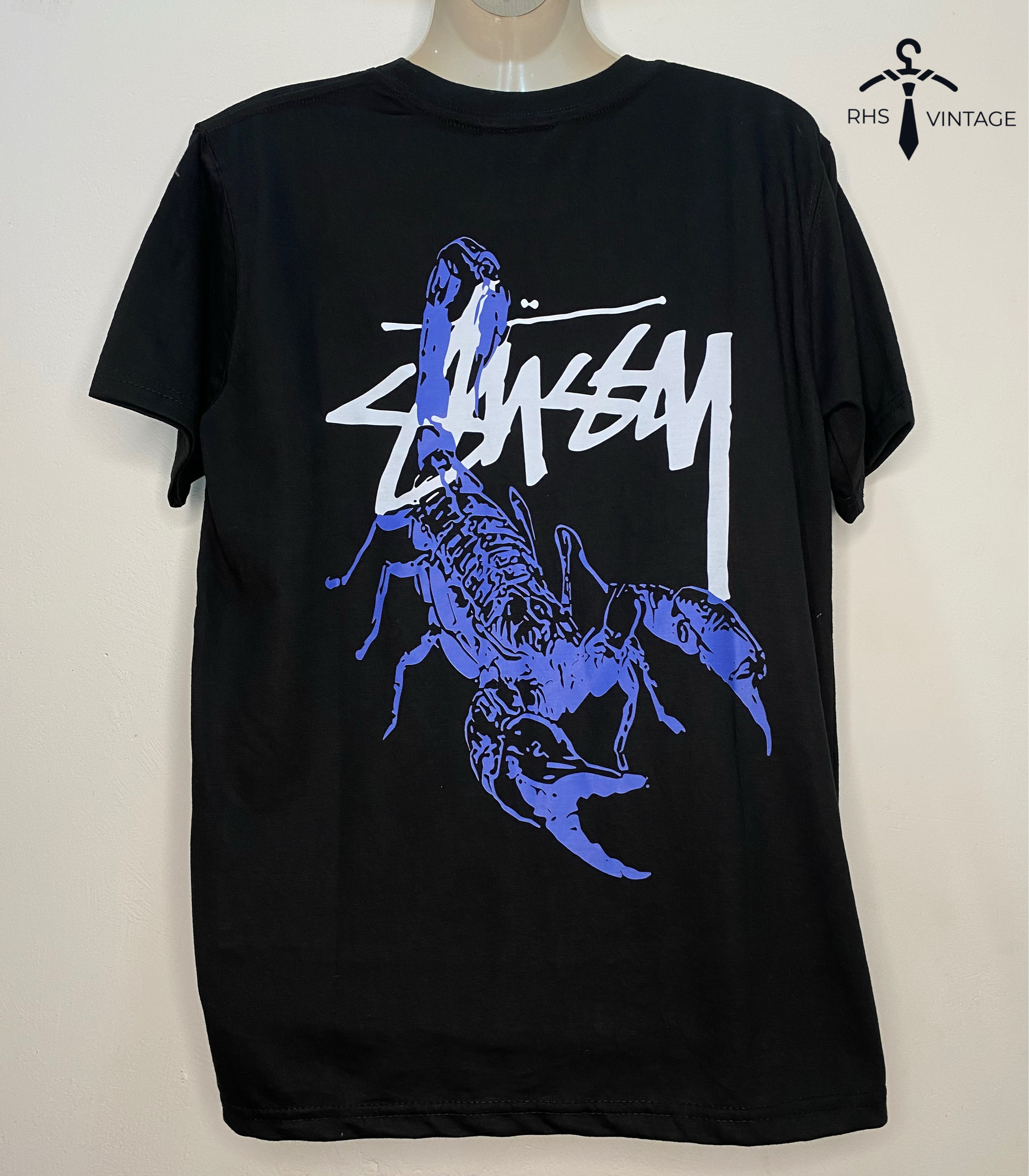 T-shirt style retravaillé Stussy