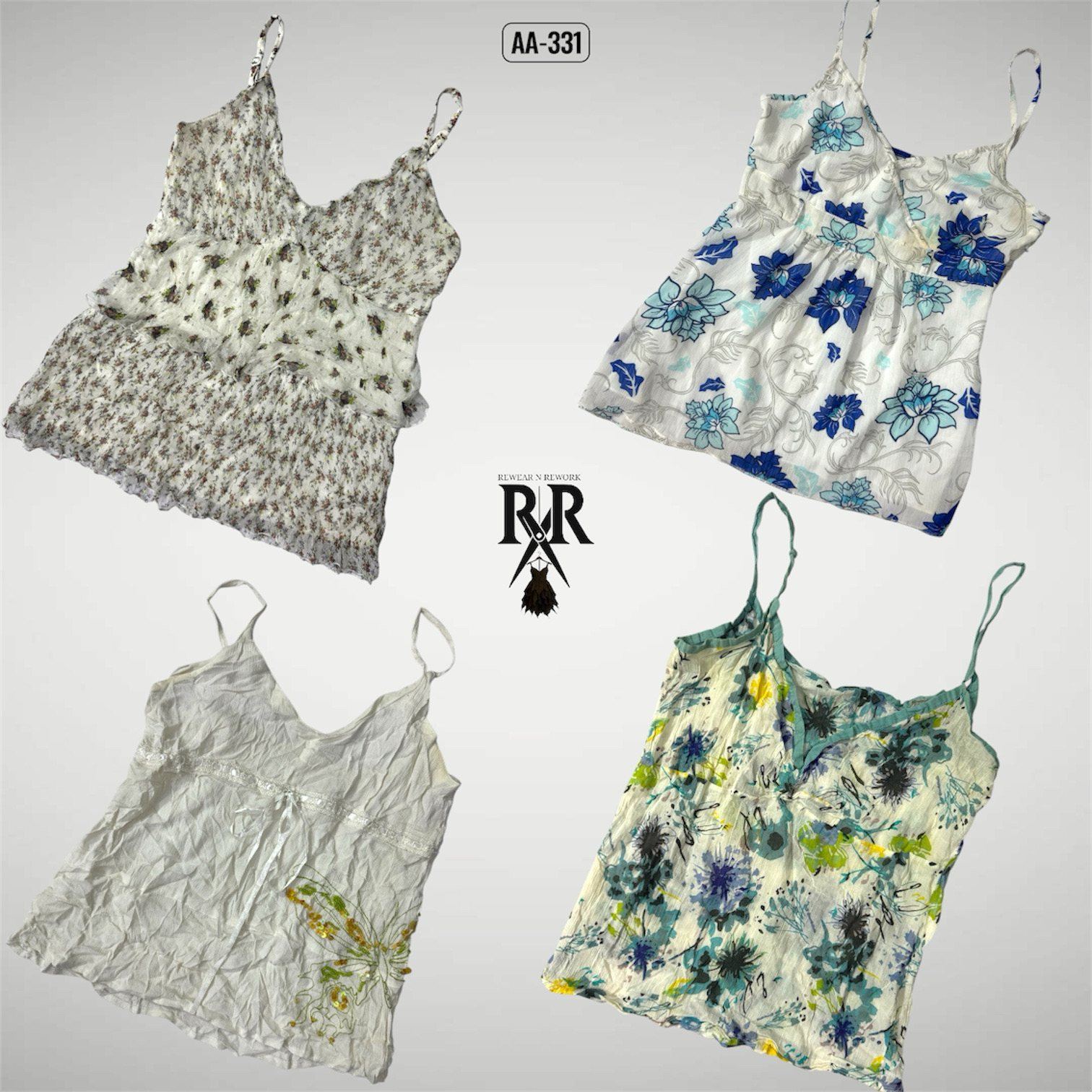 Y2K Soft Girl Cami Tops (AA-331)