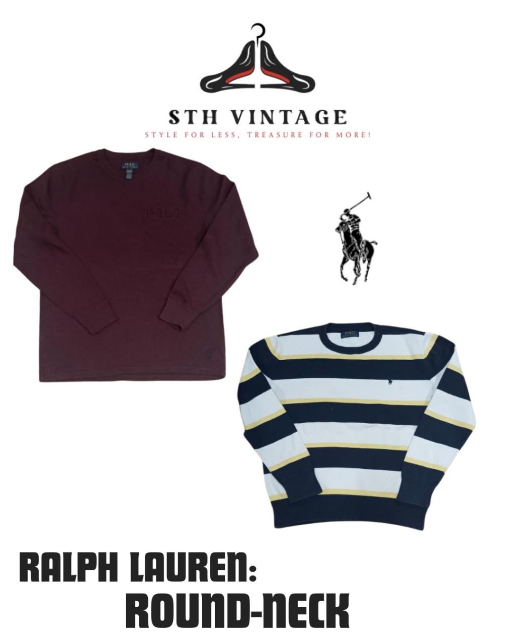 Ralph Lauren Round Neck Sweaters