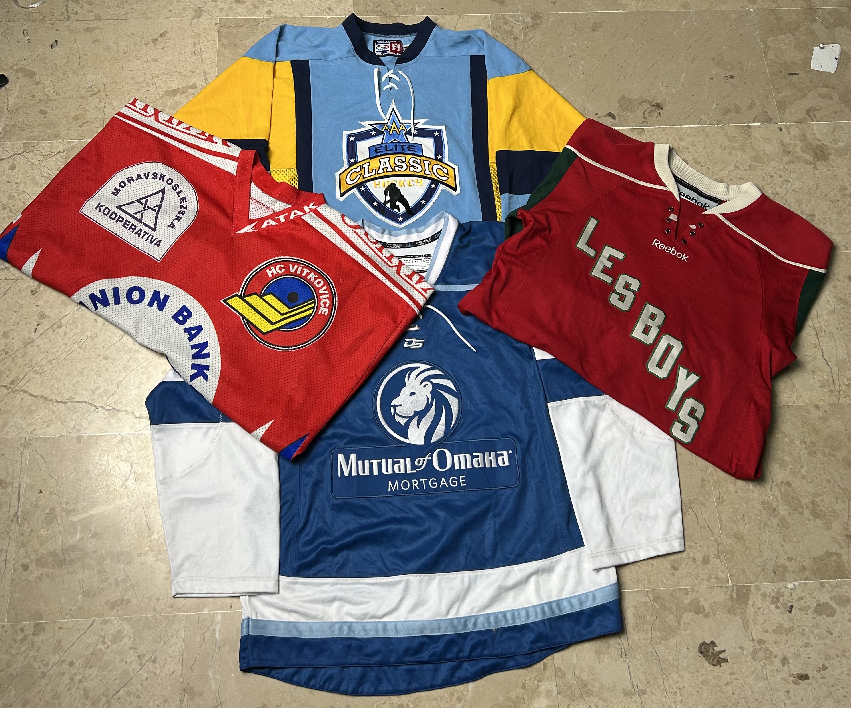 Maillots de hockey