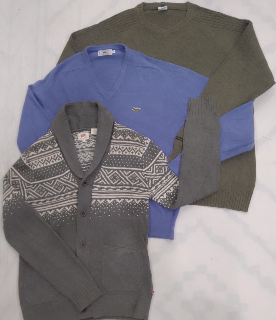 CRZ0179 ヴィンテージミックスブランドセーター