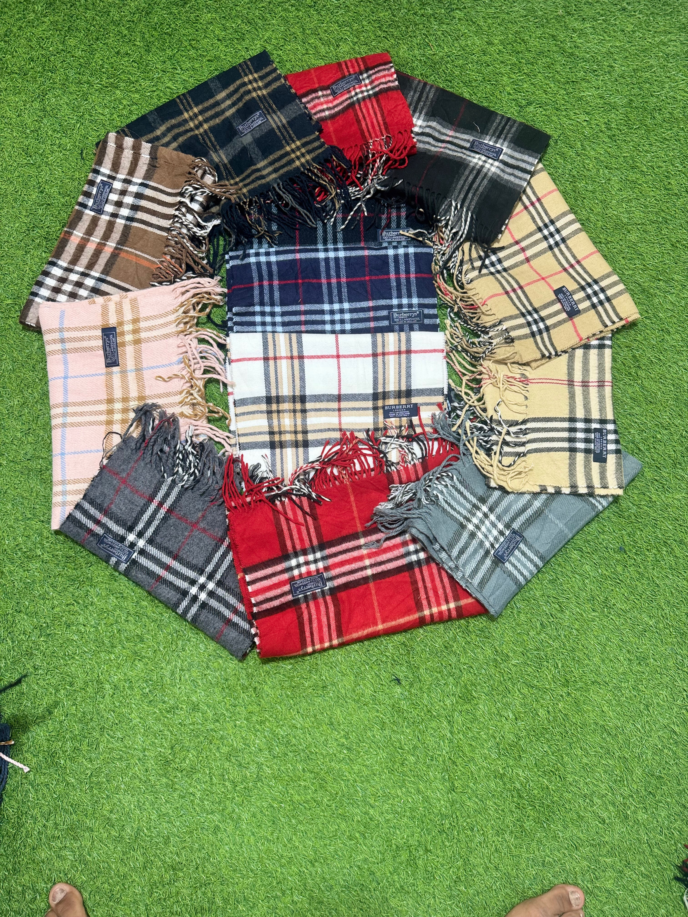 Cachecol Listrado Burberry M4