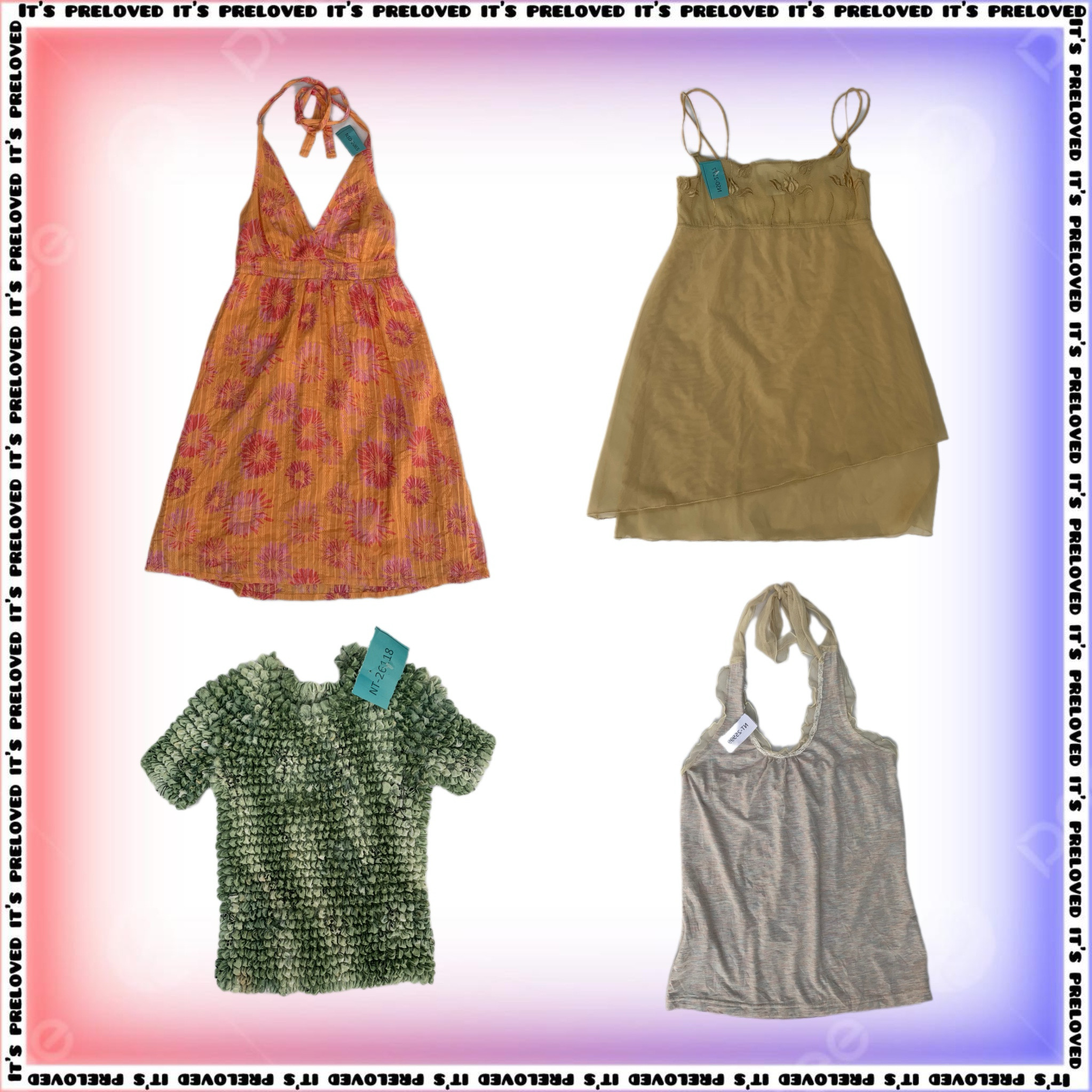 Dreamy Pastel Closet - Tops, Dresses, Skirts SRK (SS-1438)