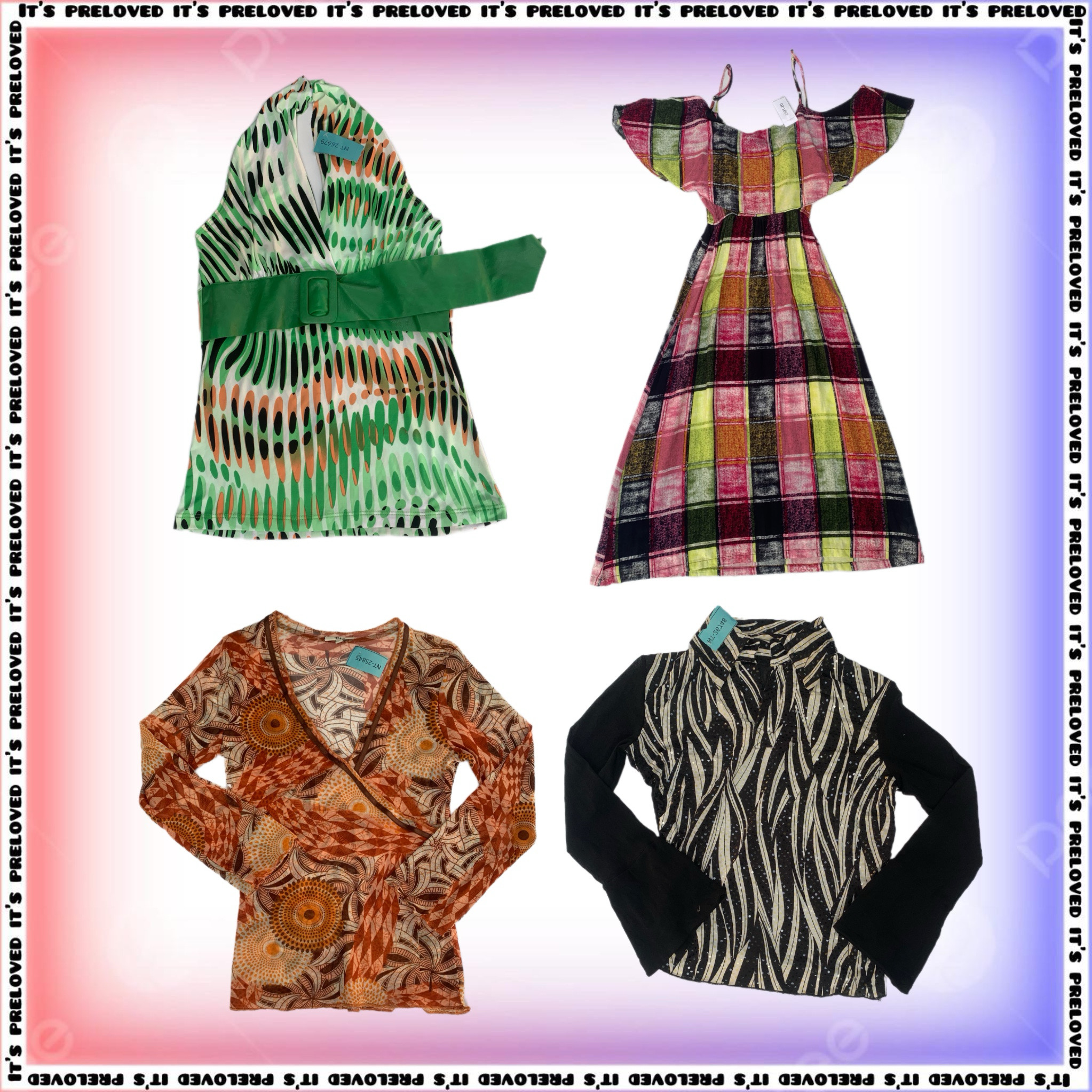 Loud & Groovy Collection - Tops , Dresses , Skirts SRK (SS-1440)