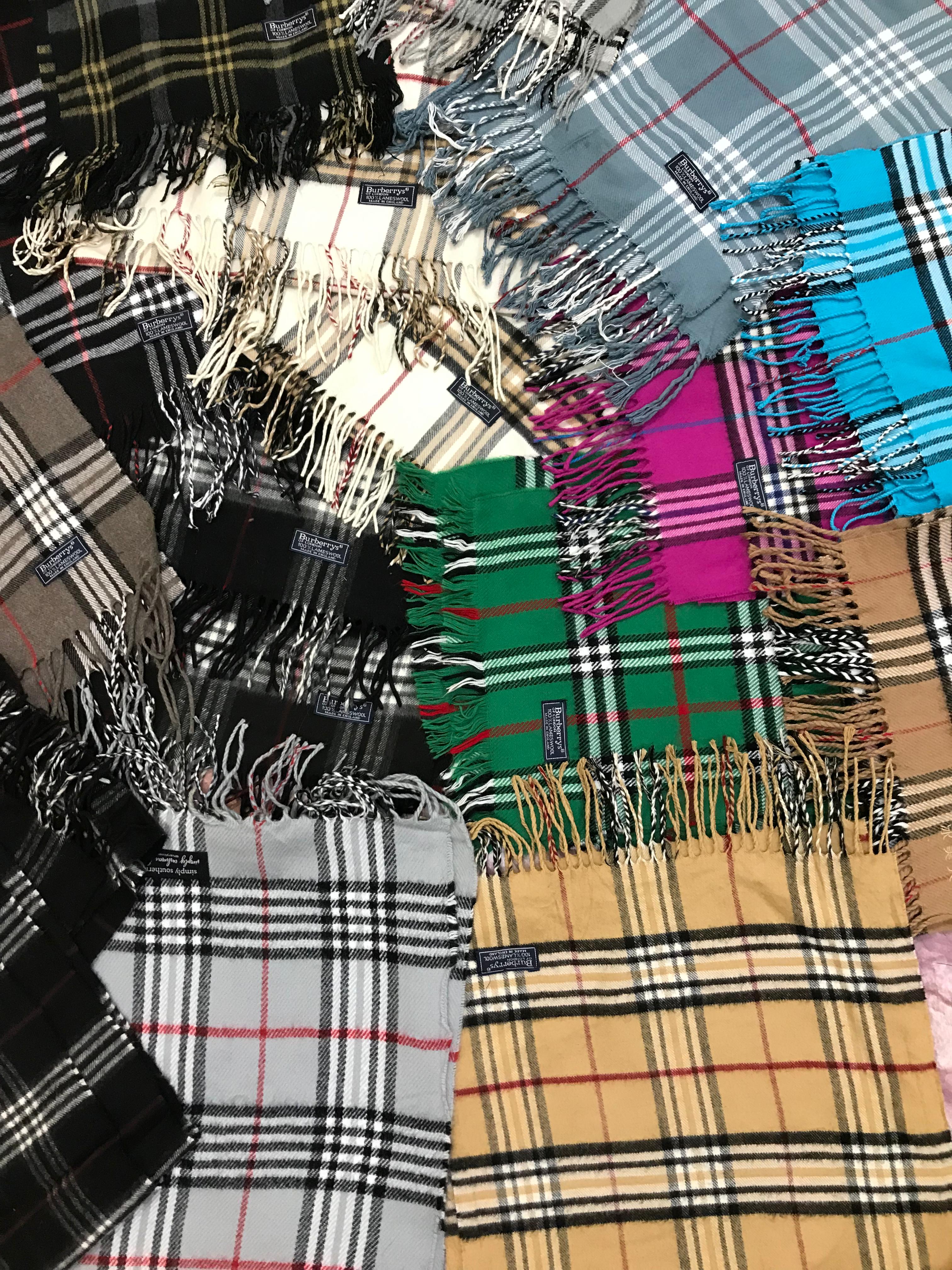 cachecóis Burberry