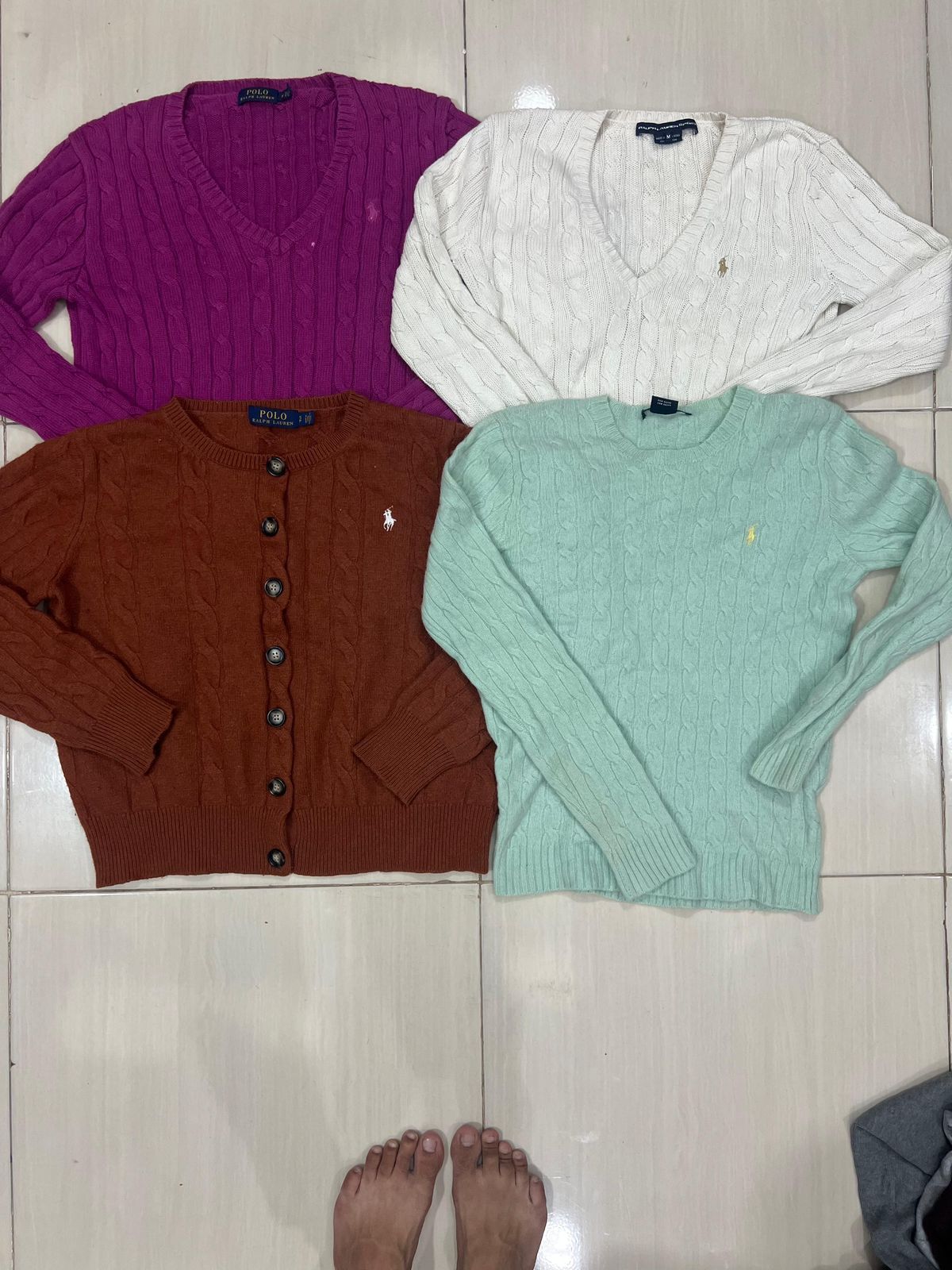 Ralph Lauren V Neck Sweaters